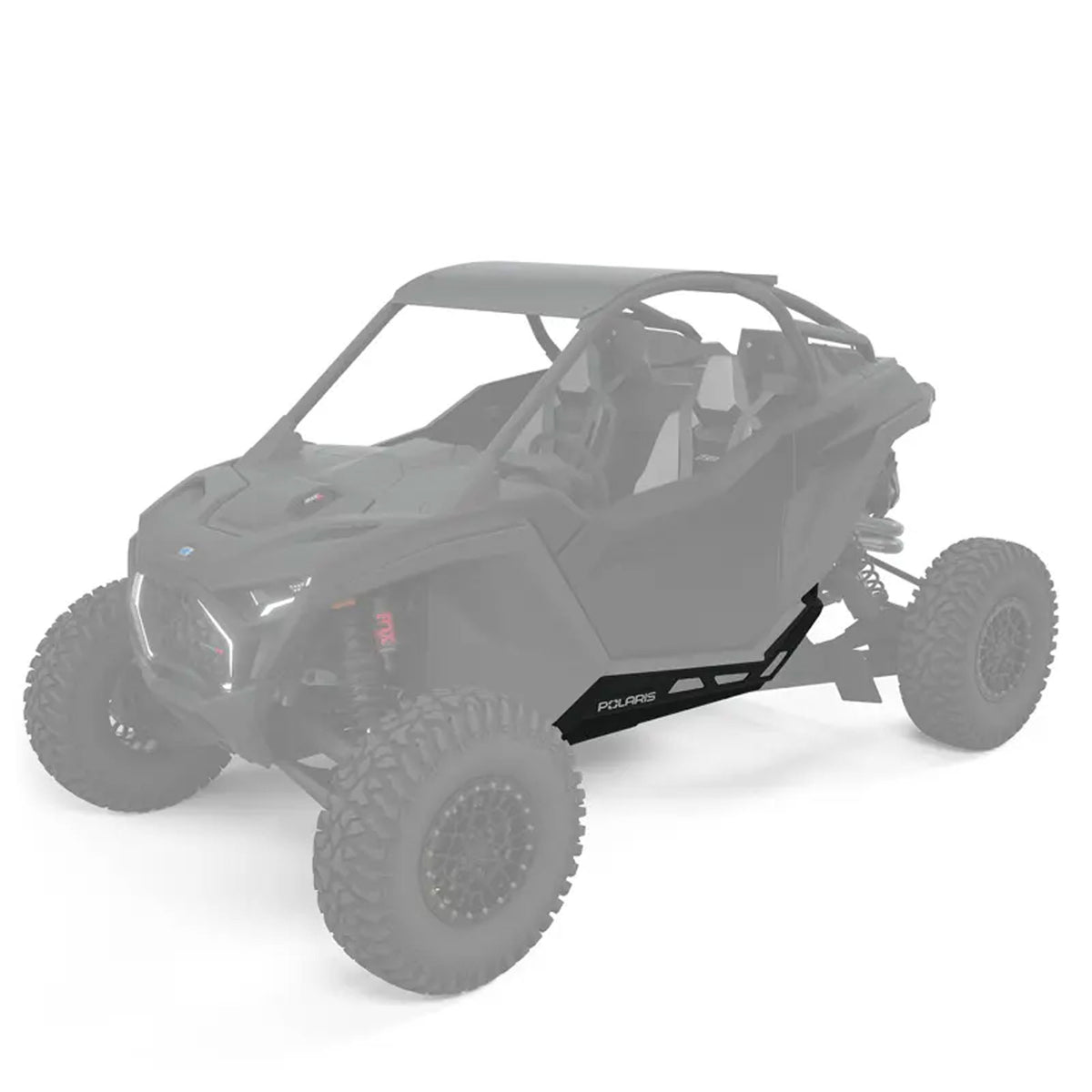 Polaris Matte Black Low Profile Rock Sliders 2890394-458