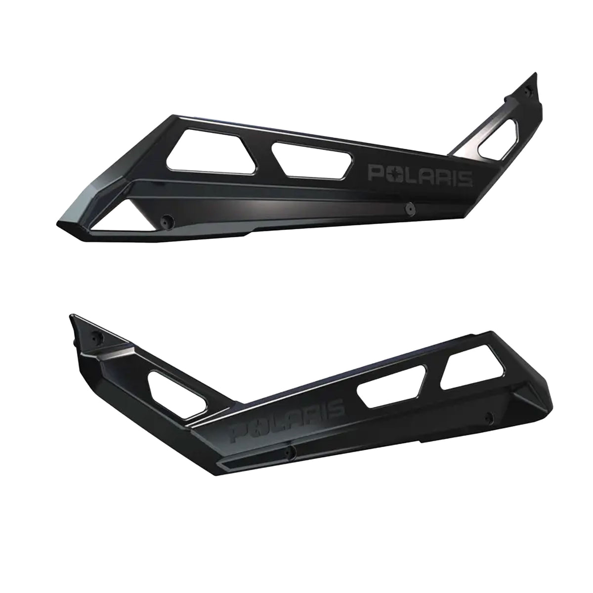 Polaris Matte Black Low Profile Rock Sliders 2890394-458 additional view