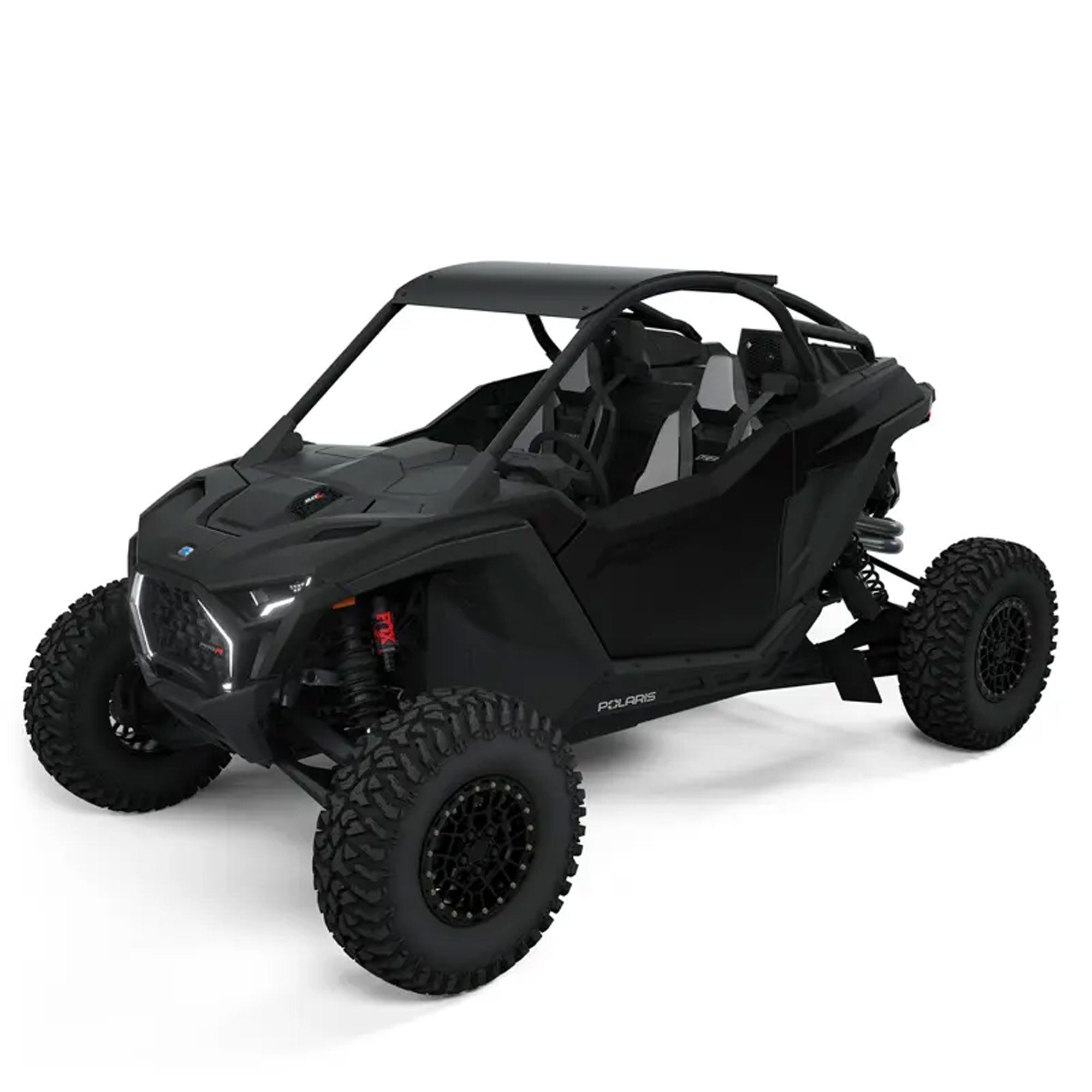Polaris 2890394-458 Low Profile Rock Sliders 2-Seat RZR Pro XP 4 Matte Black