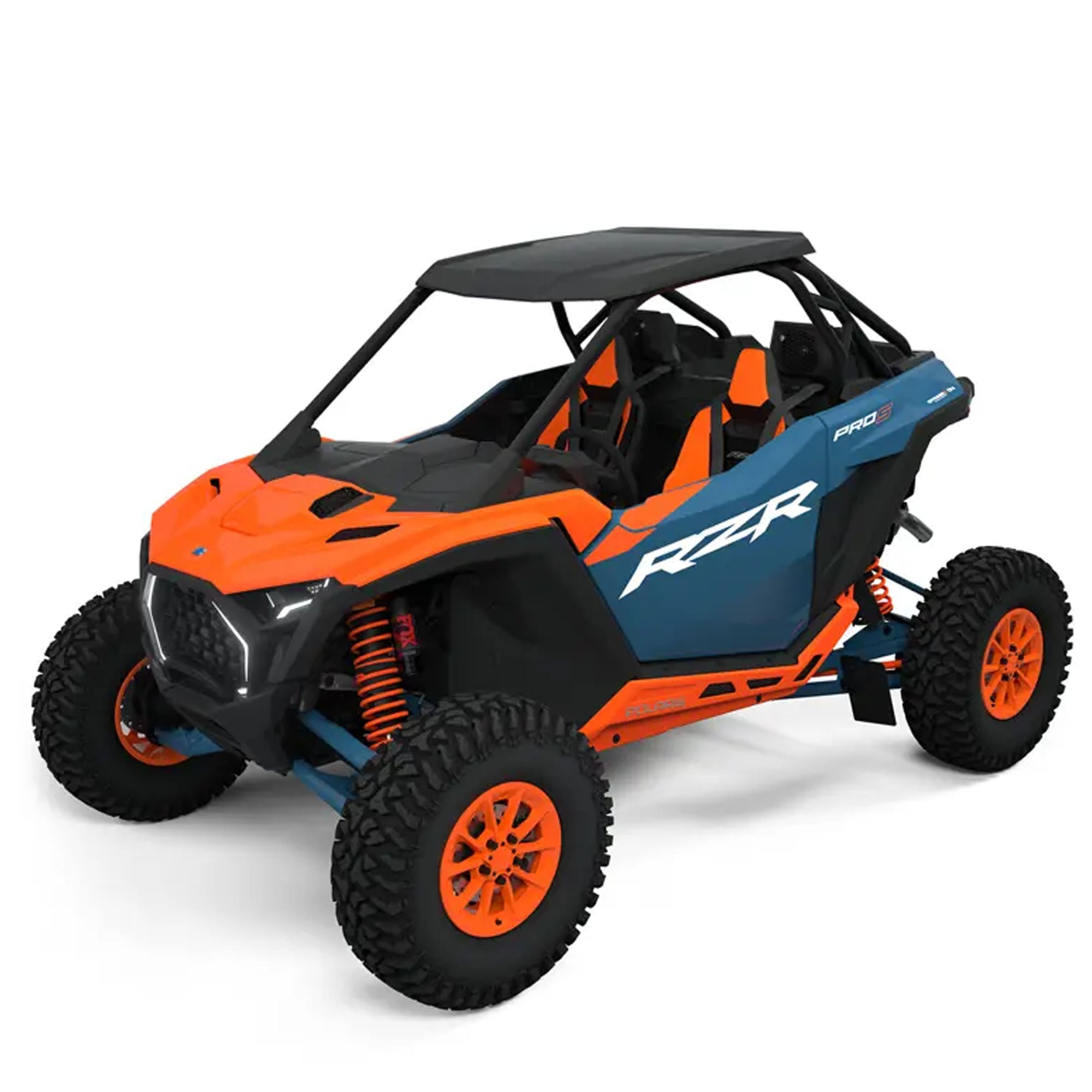 Polaris Low Profile Rock Sliders, 2-Seat 2890394-647