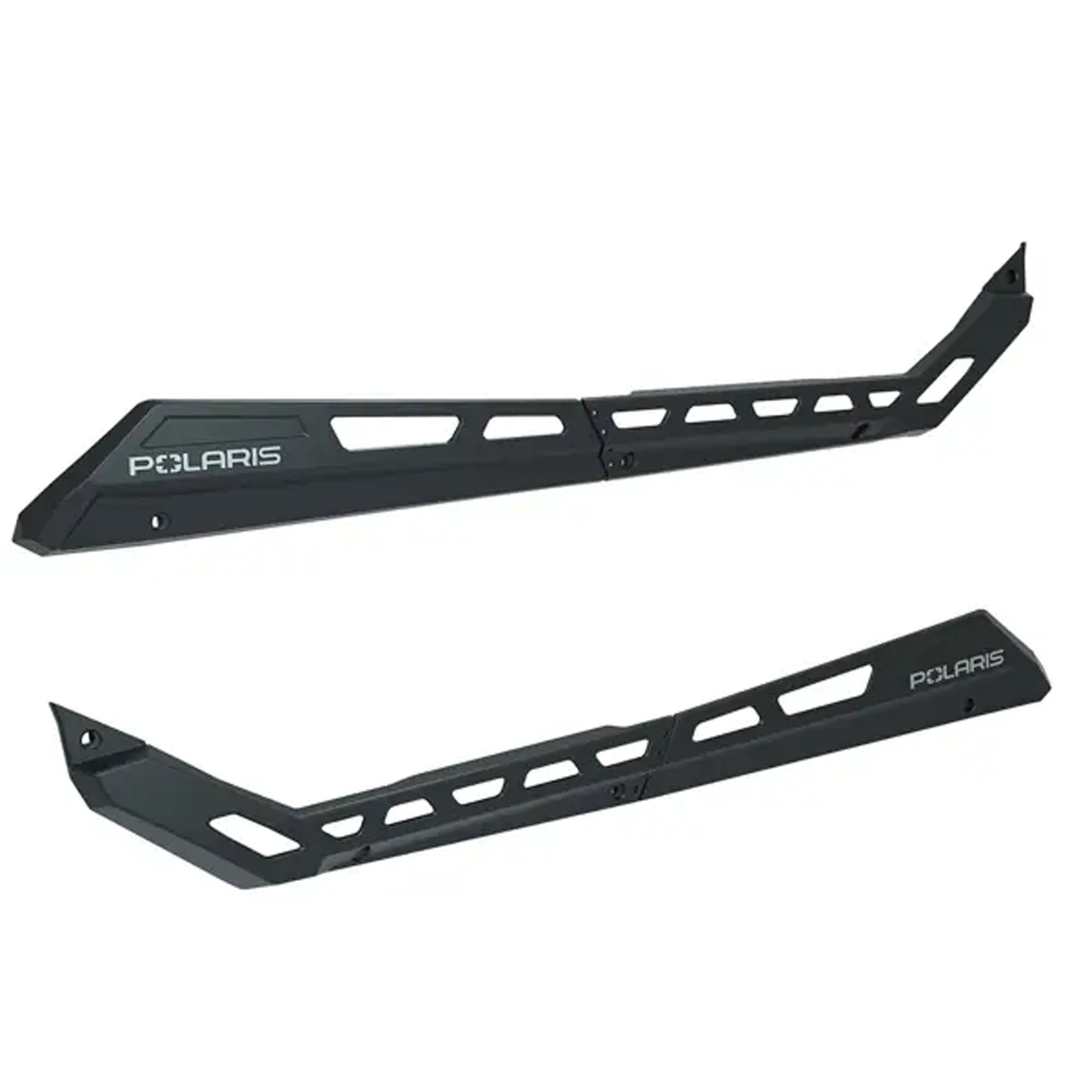 Polaris 2890395-458 Matte Black Low Profile Rock Sliders 4-Seat RZR XP Turbo