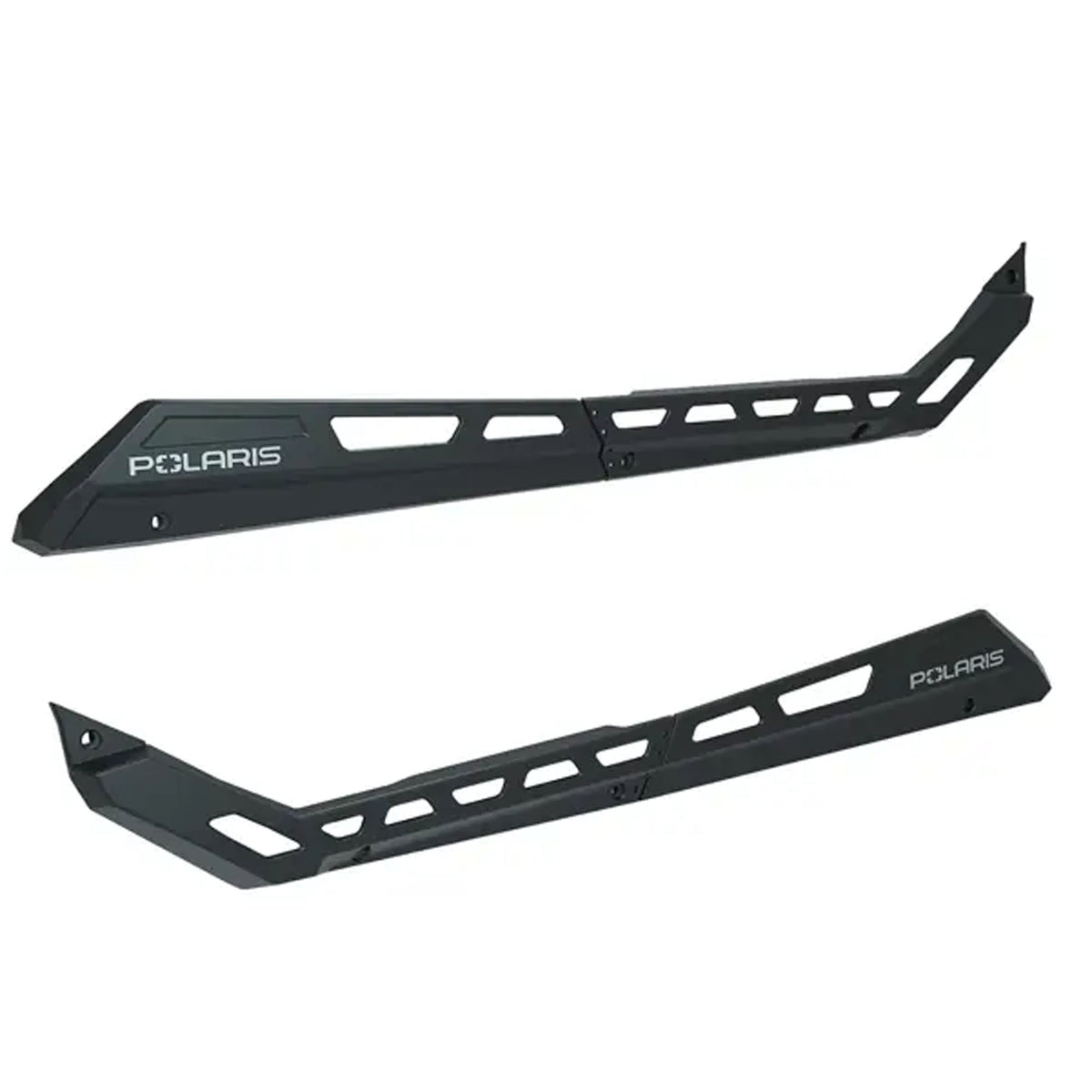 Polaris Matte Black Low Profile Rock Sliders 4-Seat 2890395-458