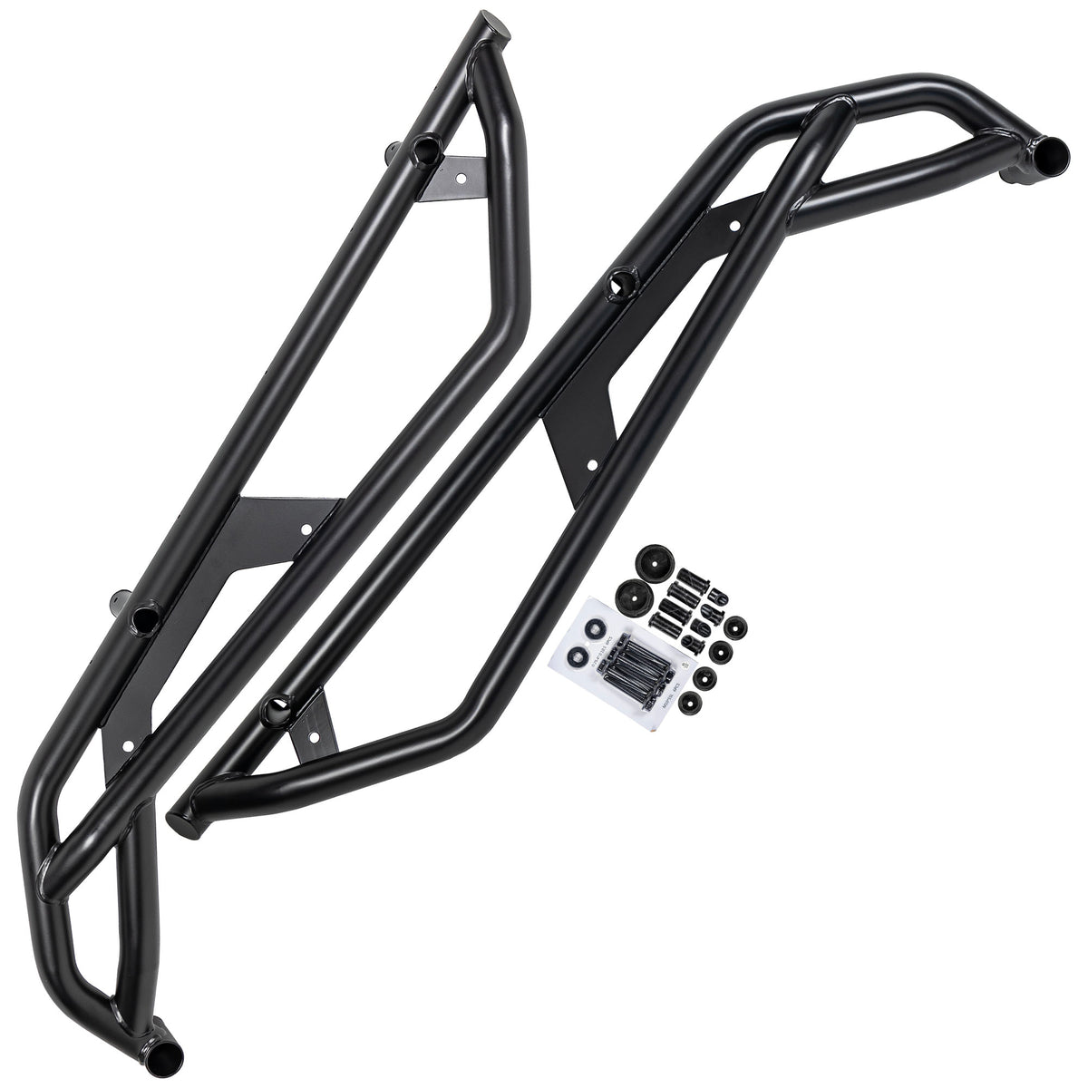 Polaris Black Extreme Kick Out Rock Sliders 2890396-458