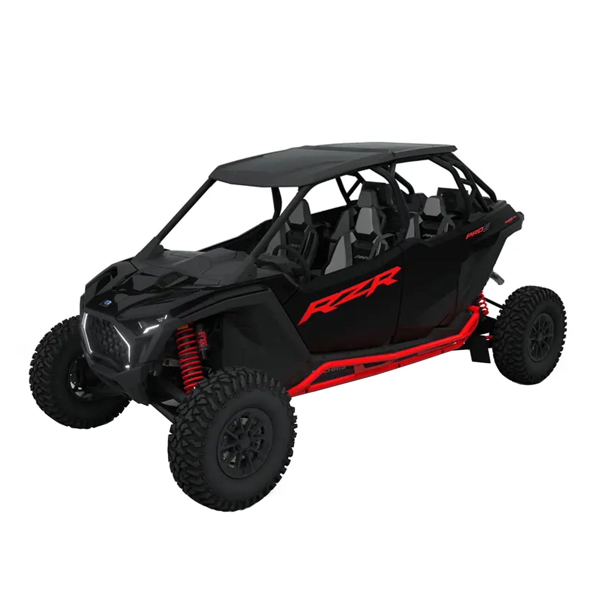 Polaris HD Extreme Kick-Out Rock Sliders, 4-Seat 2890397-293