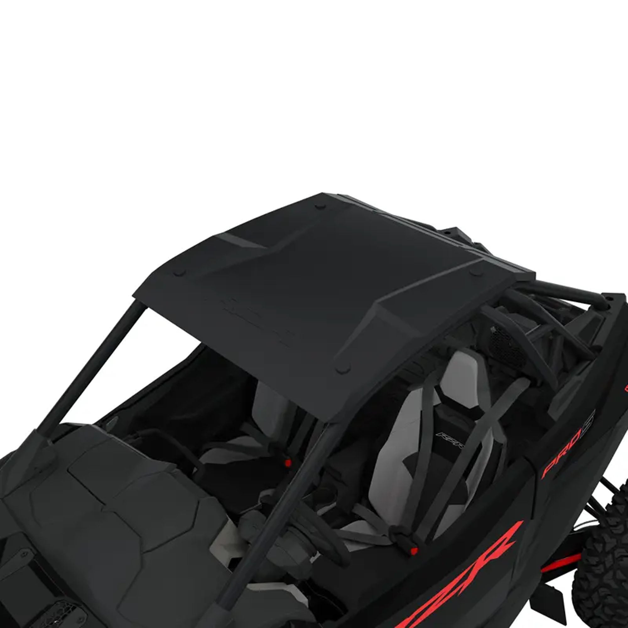 Polaris Matte Black Aluminum Roof 2-Seat 2890430-458