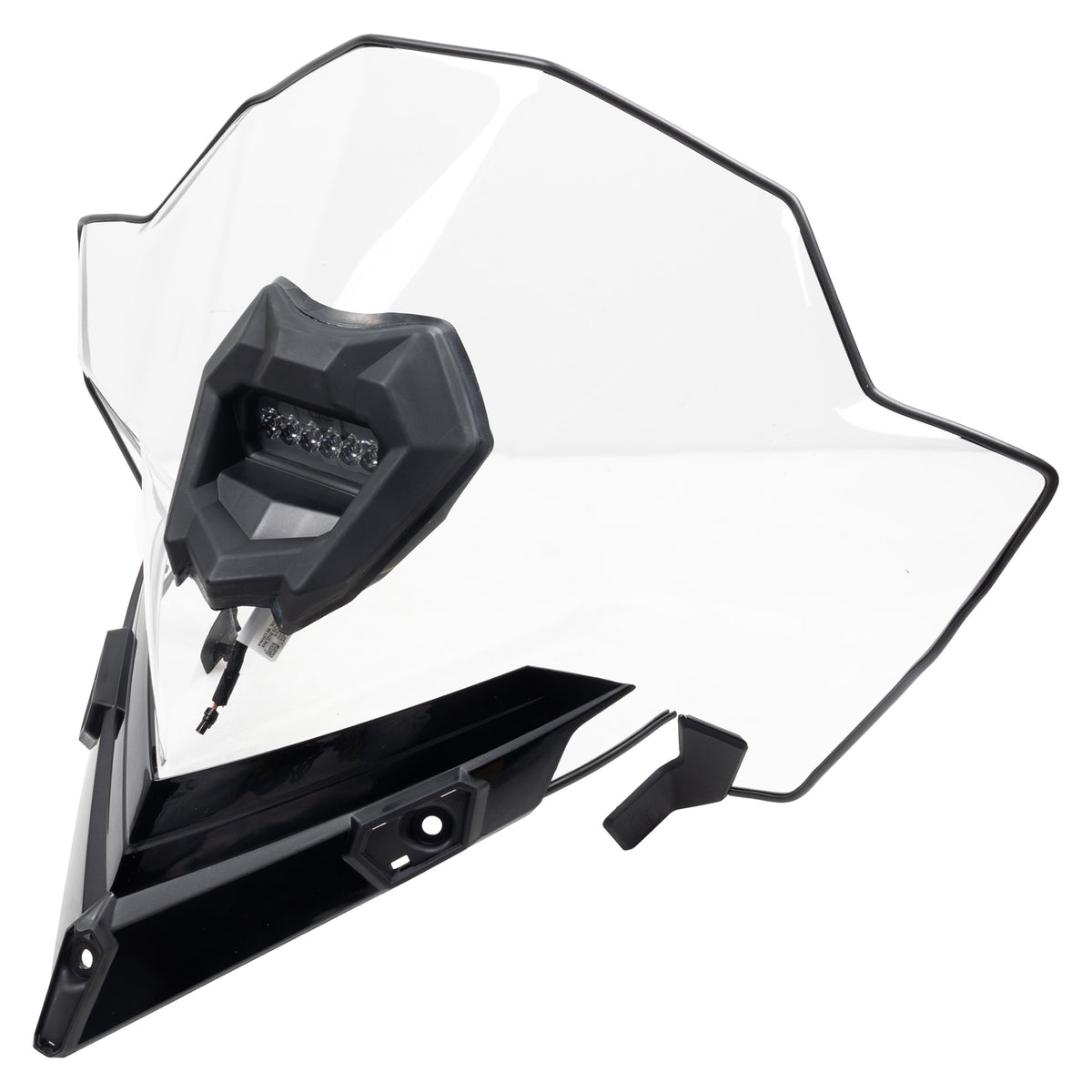 Polaris Tall Windshield with Integrated Auxiliary Light 2890510 alternate view