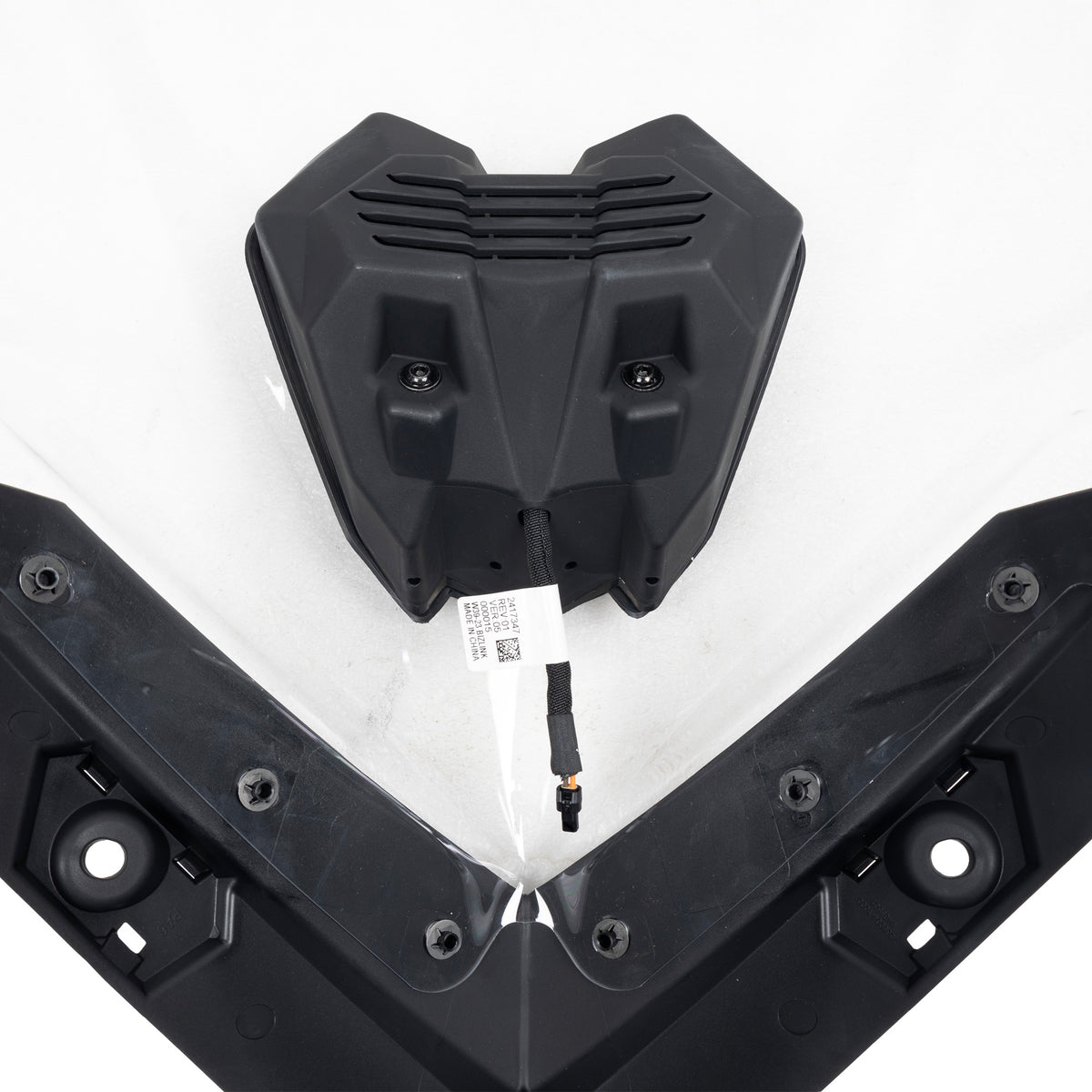 Polaris Tall Windshield with Integrated Auxiliary Light 2890510