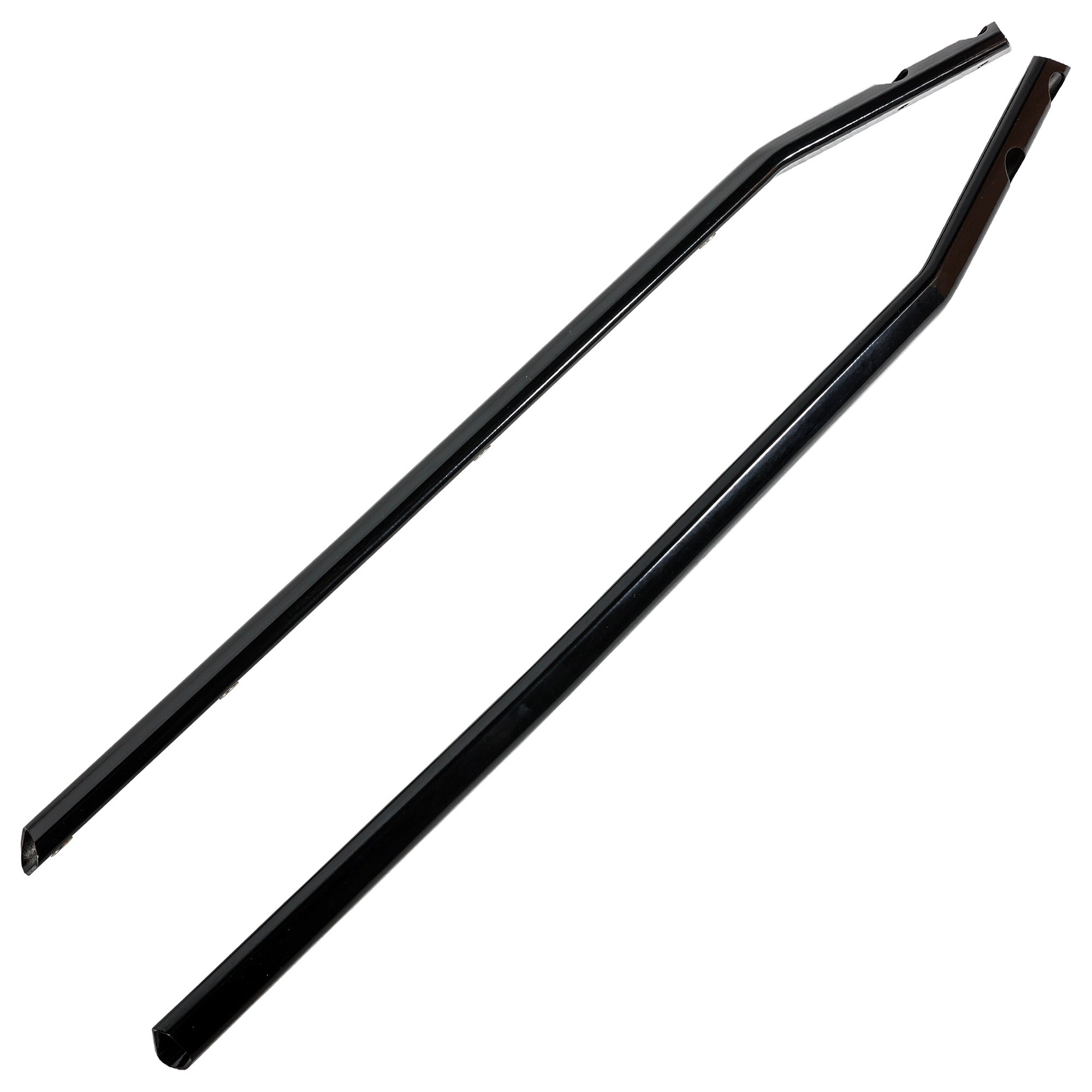 Polaris 2890512-067 Gloss Black Rear HD Burandt Edition Bumper