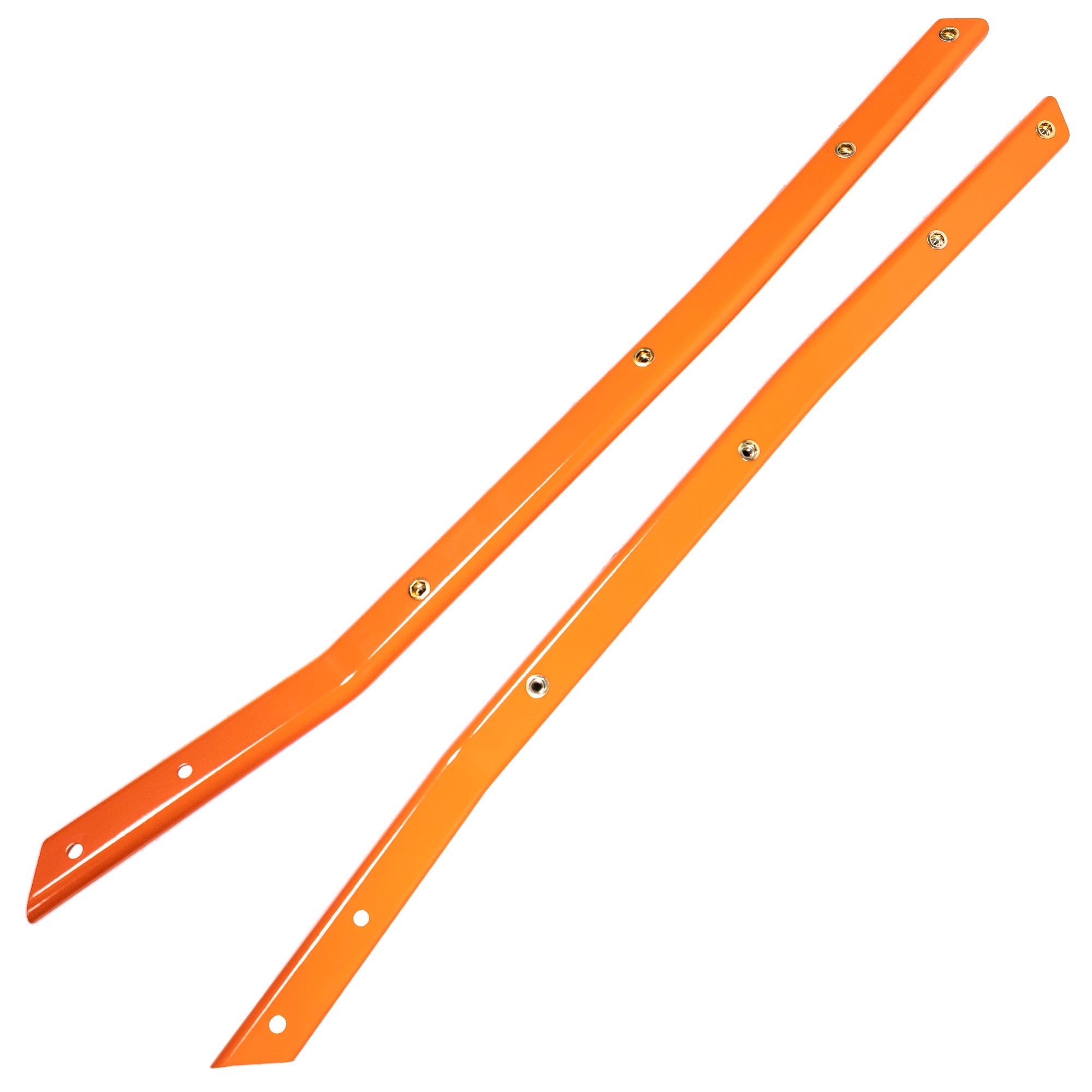 Polaris 2890512-647 Orange Burst Rear HD Burandt Edition Bumper