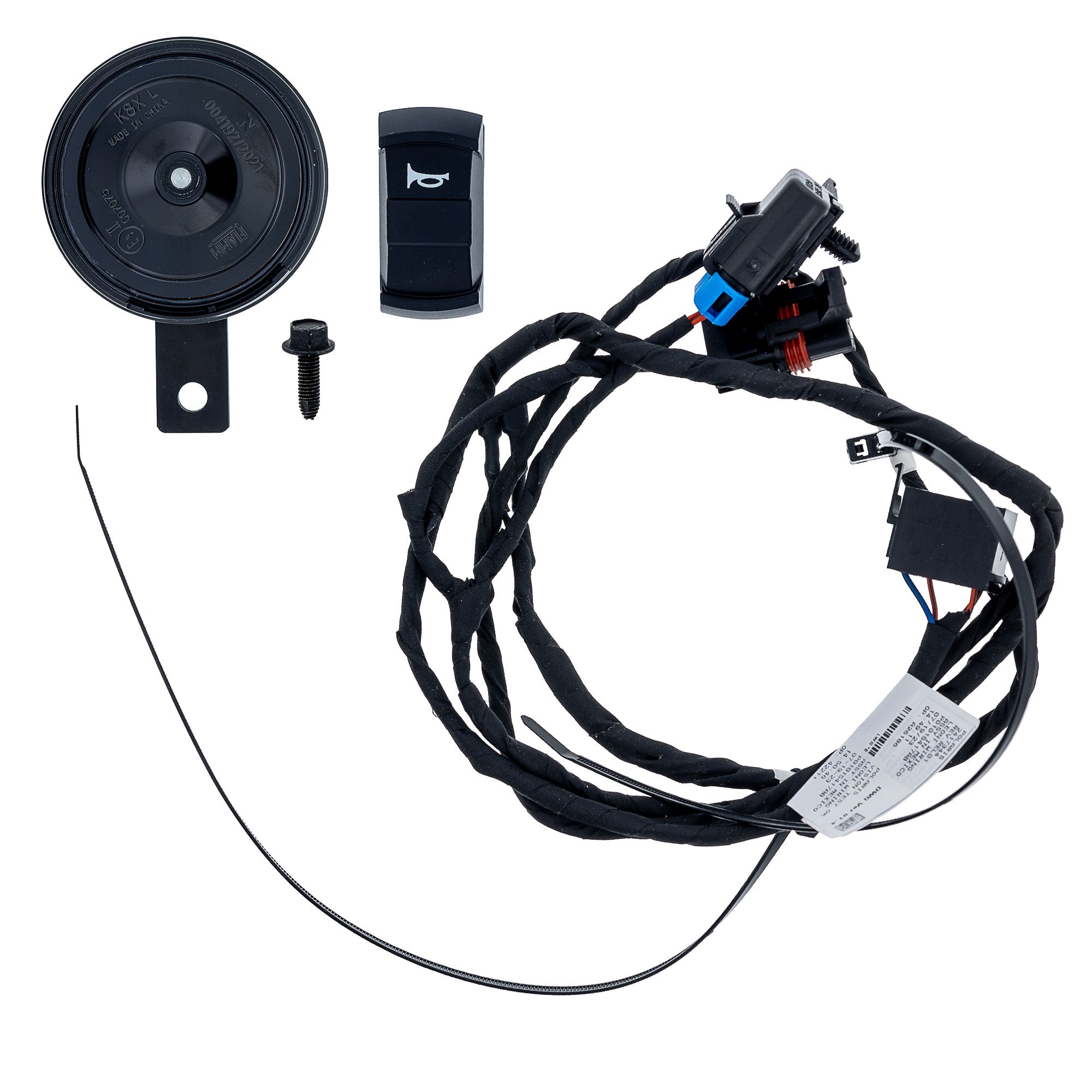 Polaris 2890589 Horn Kit w/ Warning Button General 1000 XP 4 2016-2025