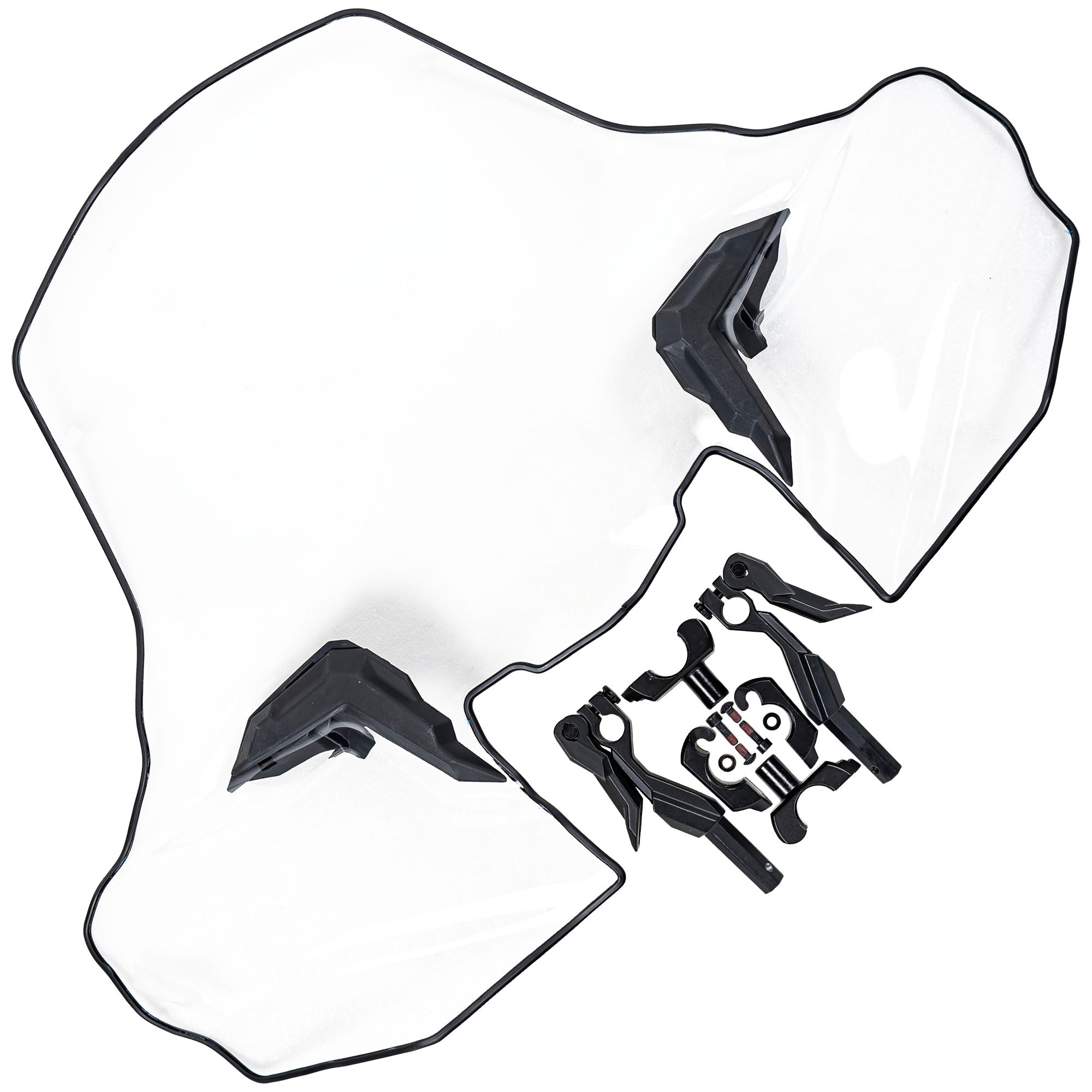 Polaris 2890618 Lock & Ride Windshield for RideCommand Sportsman Scrambler 1000