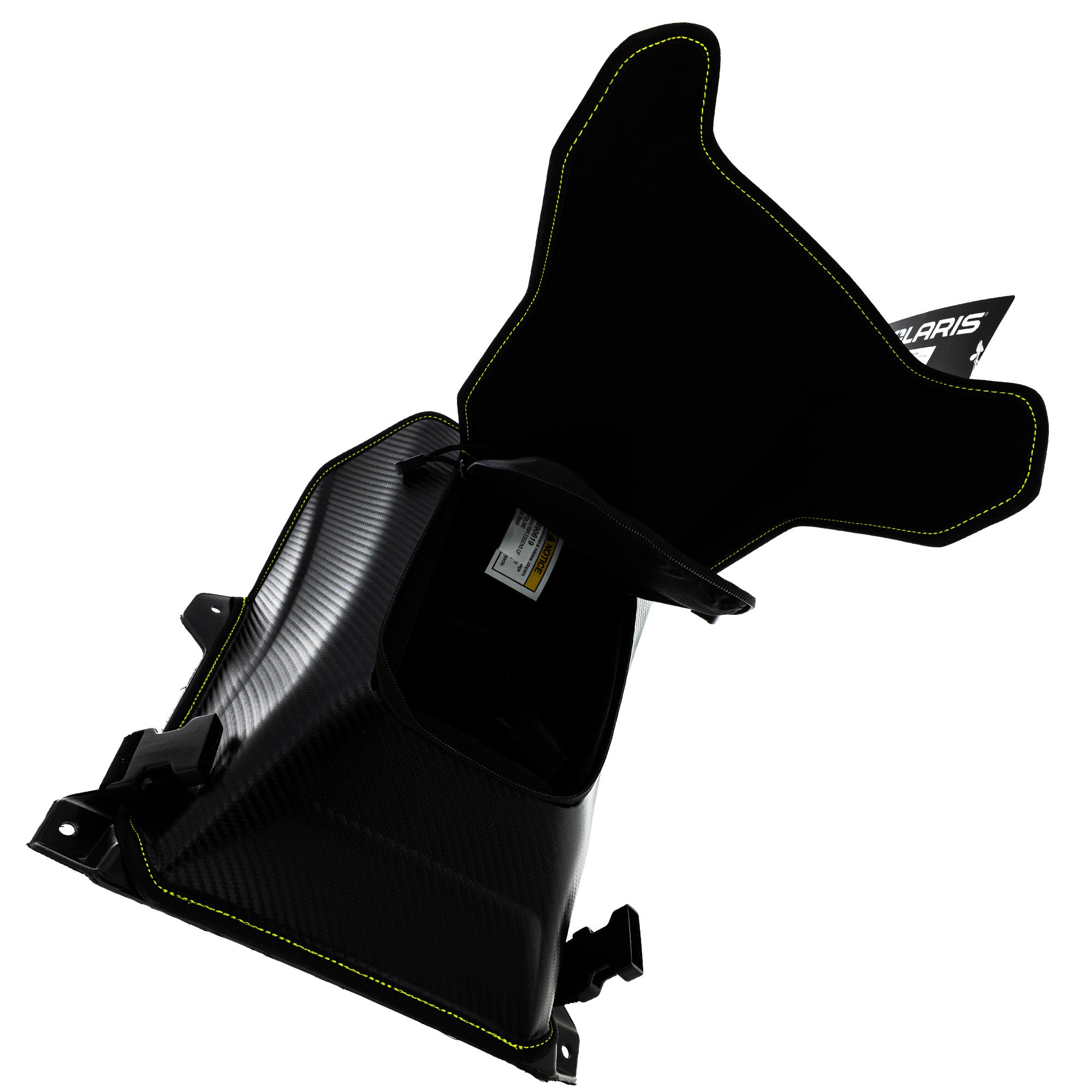 Polaris 2890619 Essentials Bag Weather Resistant Carbon Fiber Matryx RMK Neon