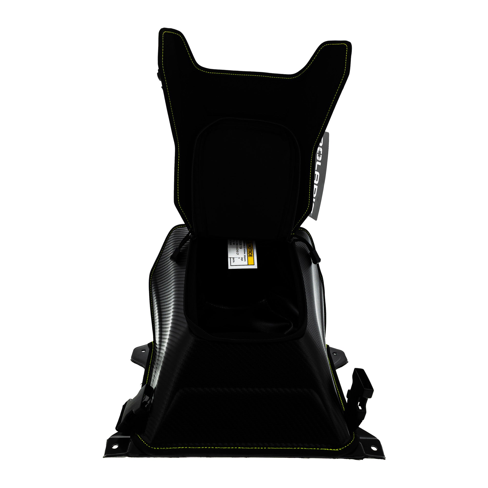 Polaris 2890619 Essentials Bag Weather Resistant Carbon Fiber Matryx RMK Neon