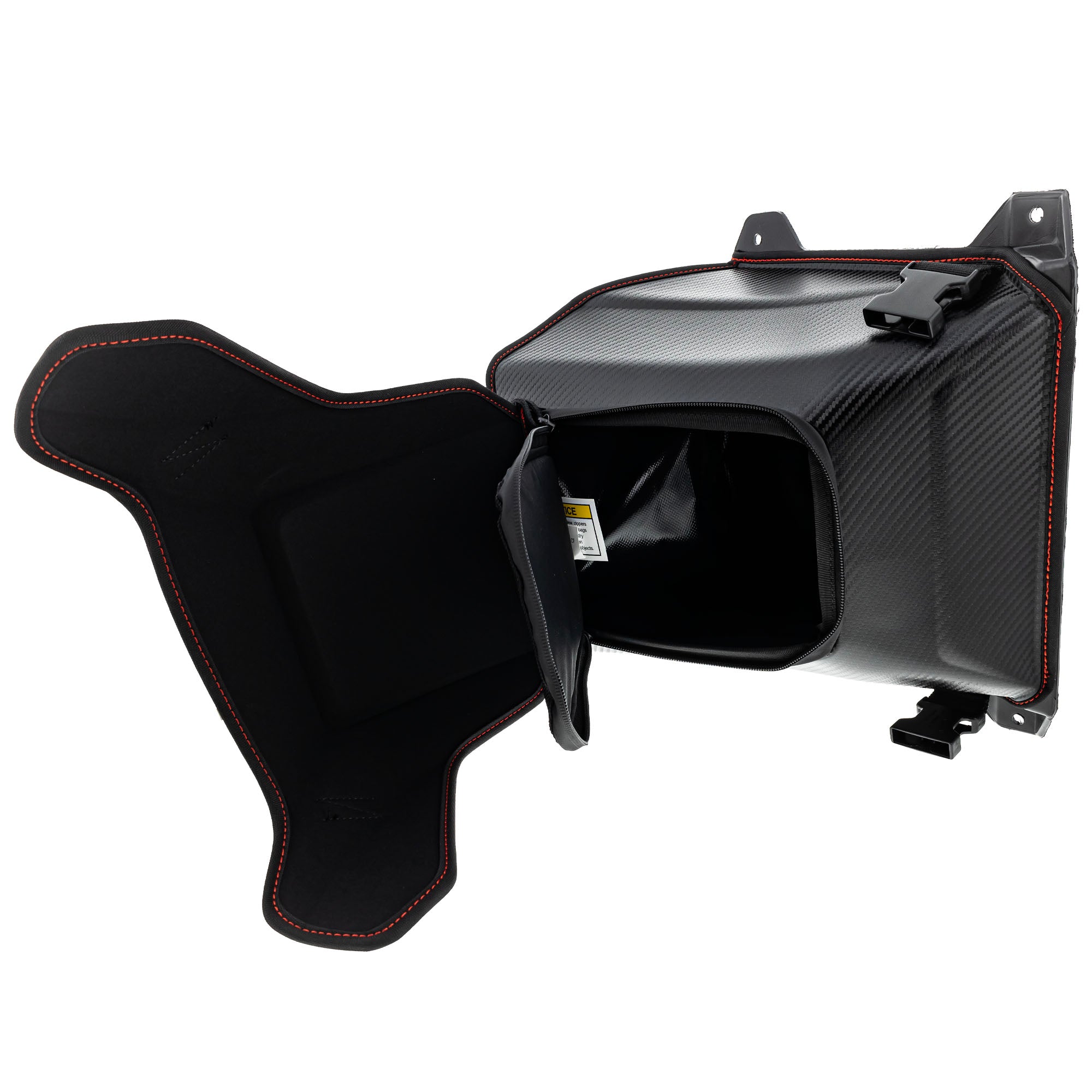 Polaris 2890621 Essentials Bag Weather Resist Carbon Fiber Matryx RMK Indy Red