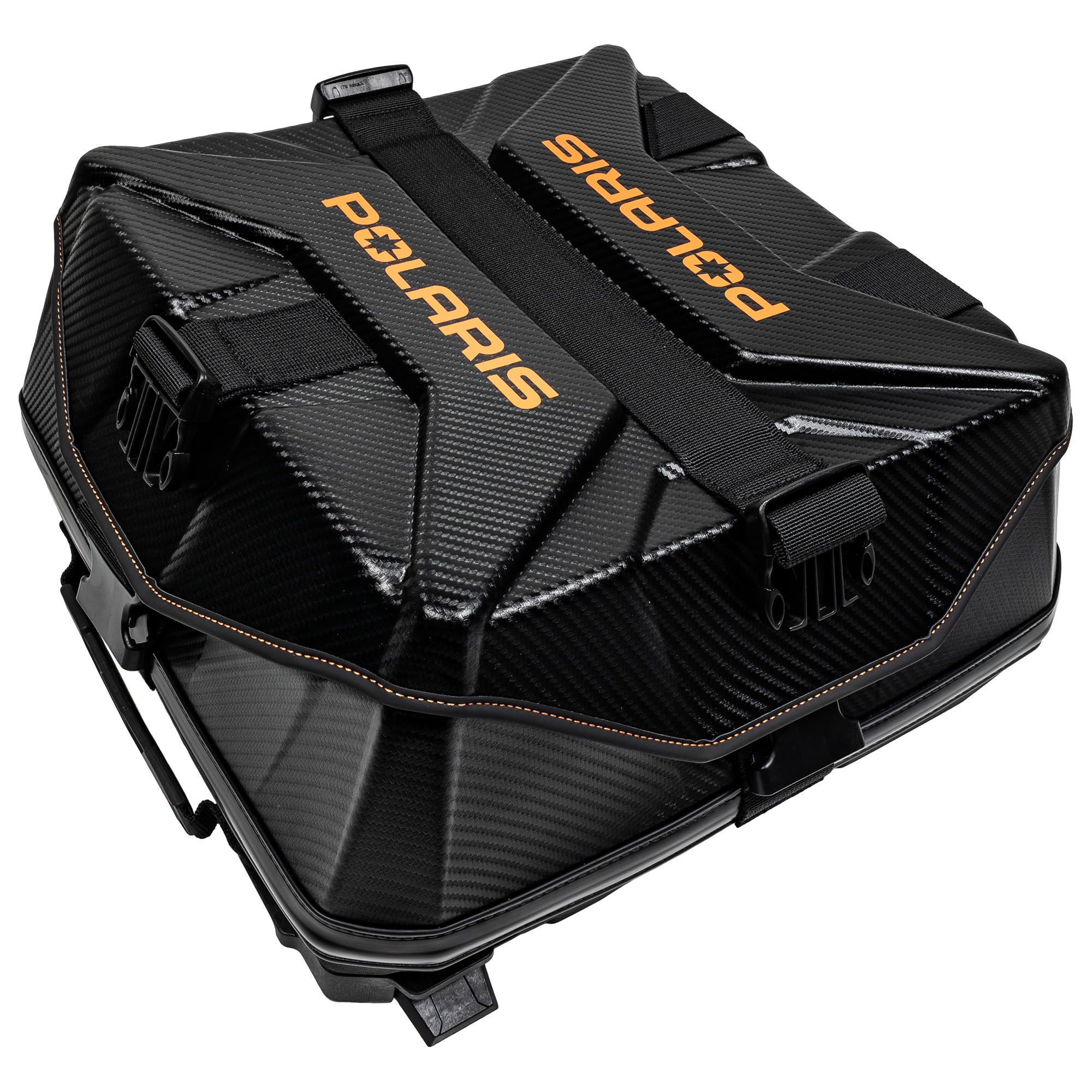 Polaris 2890624 Lock & Ride Flex Adventure Tunnel Bag Tall Orange Burst RMK Indy