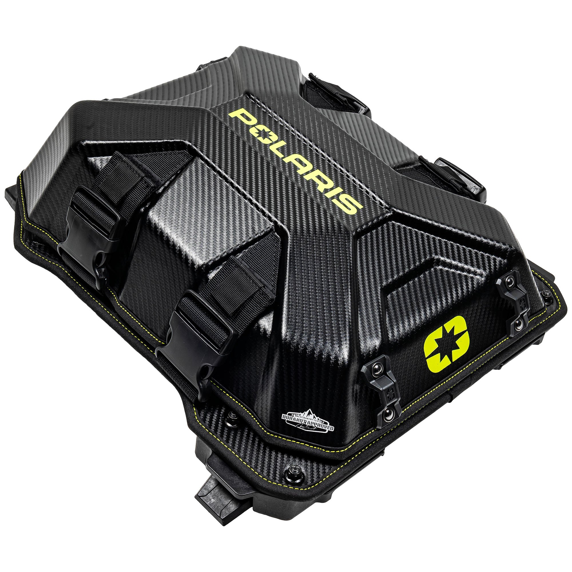 Polaris 2890632 Lock & Ride Flex Medium Burandt Bag Neon Switchback RMK Indy