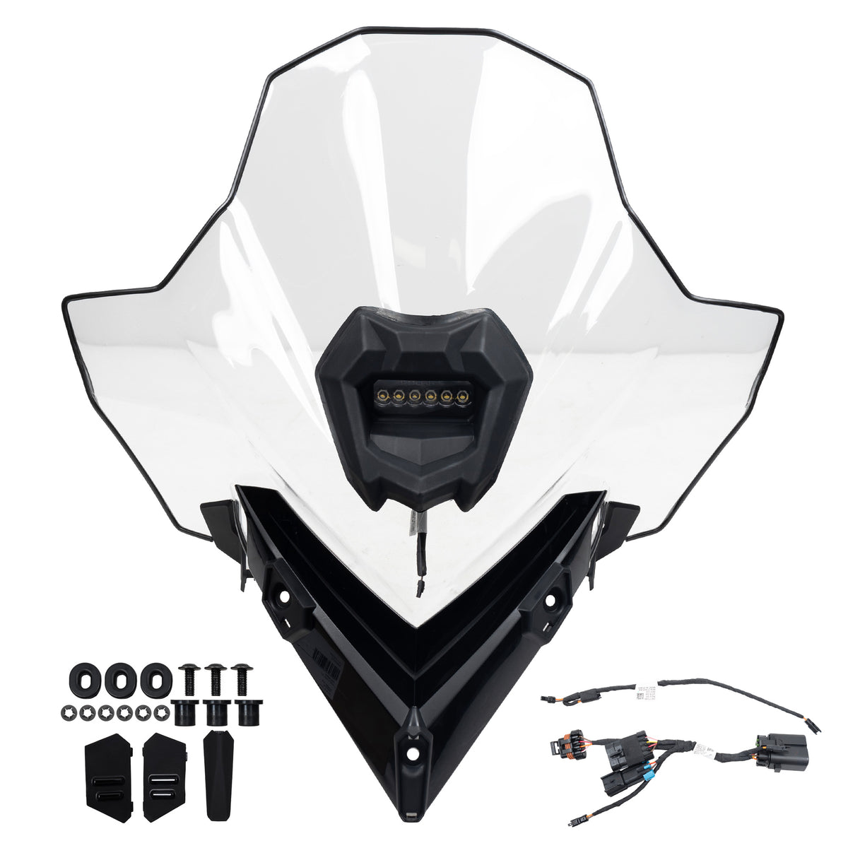 Polaris Extra Tall Windshield with Integrated Center Light 2890642