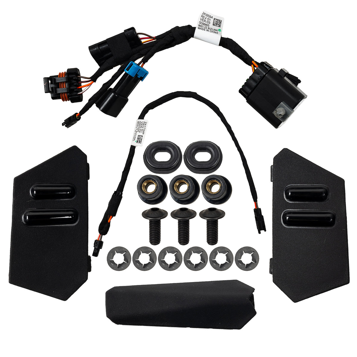 Polaris Windshield With Integrated Light 2890643 Switchback Assault
