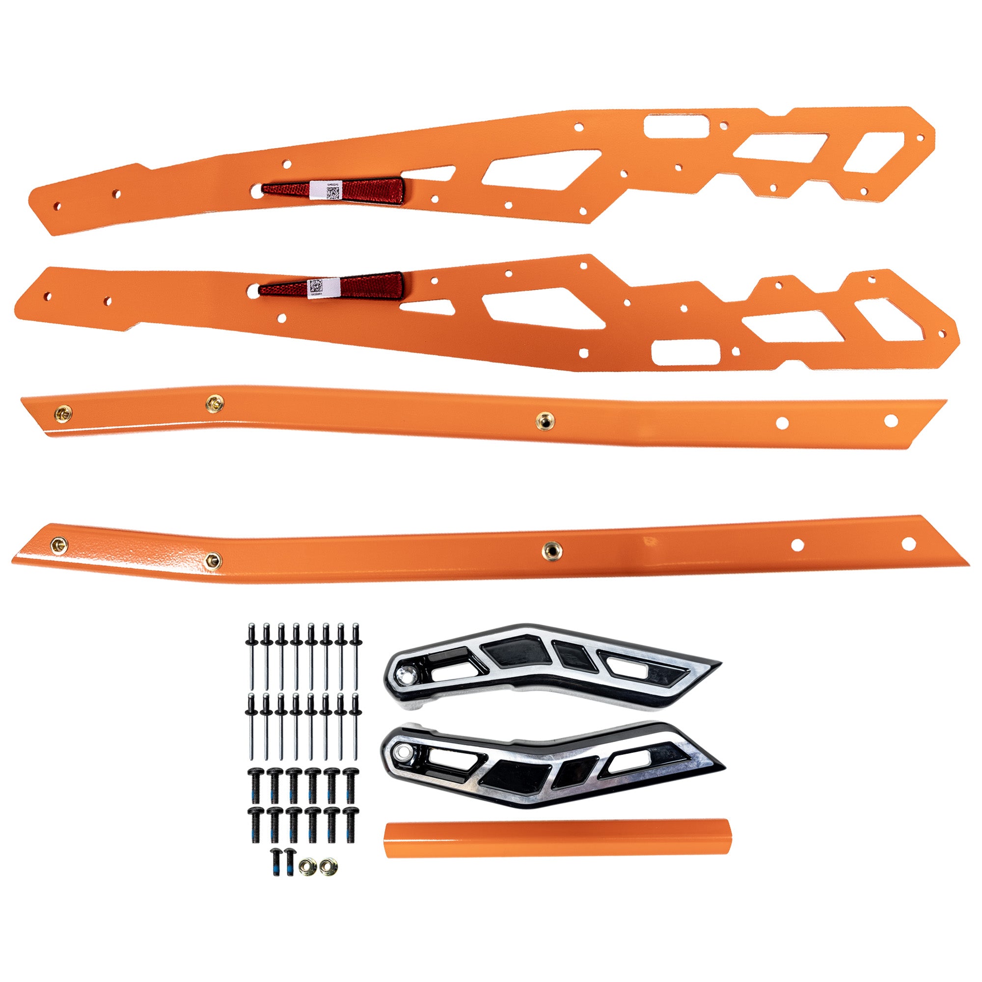 Polaris 2890670-647 Orange Burandt Edition HD RMK Slash 155 Rear Bumper