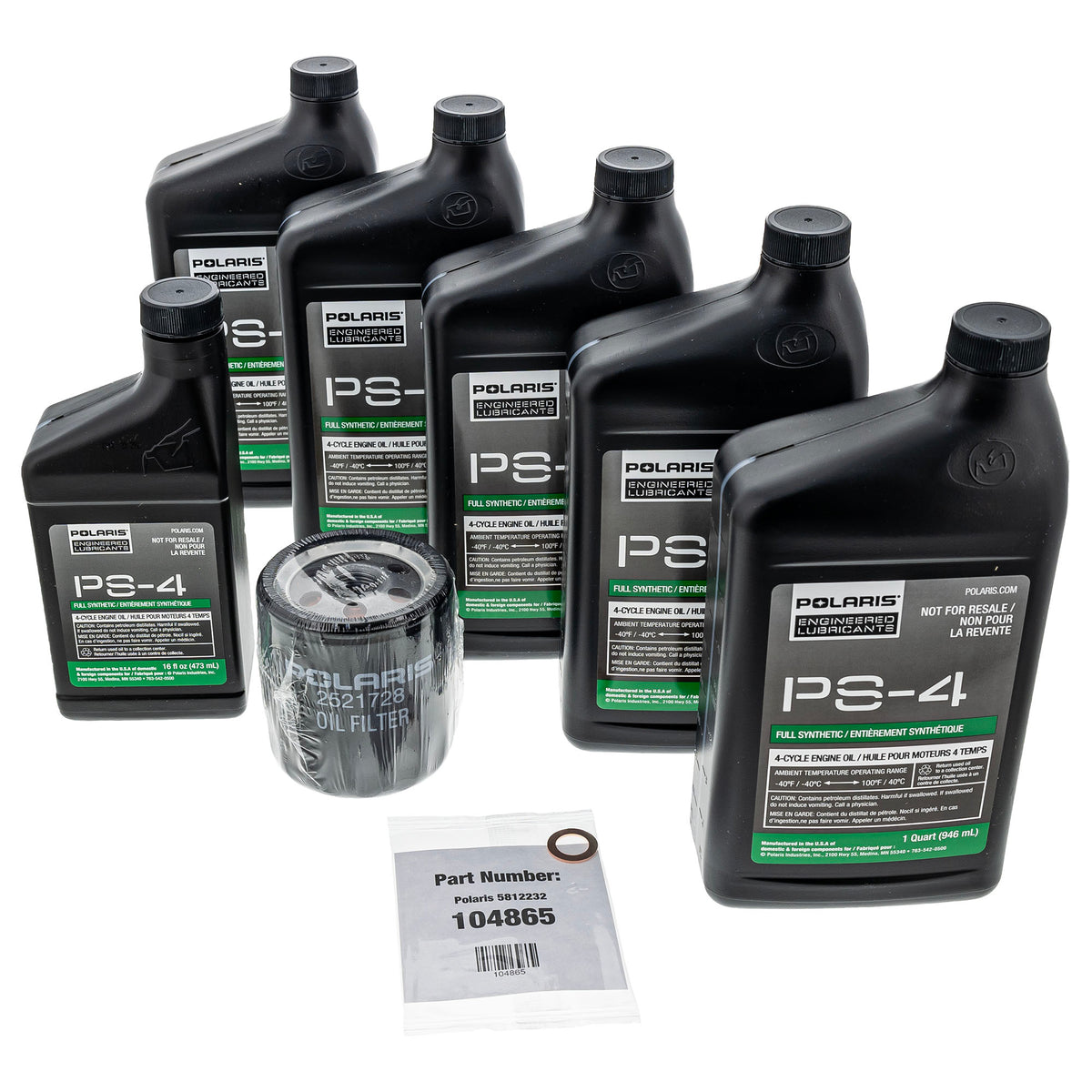 Polaris Oil Change Kit 2890880 alternate view