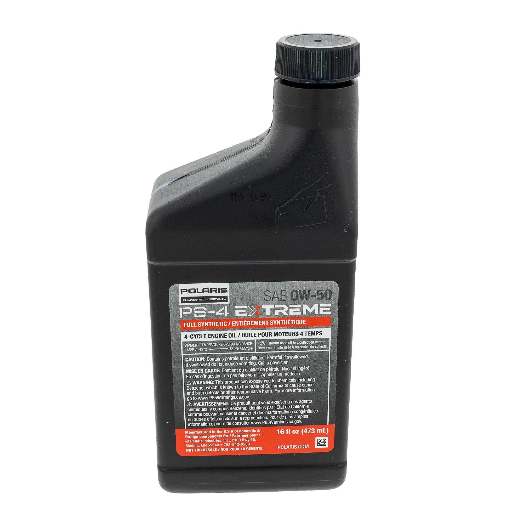 Polaris 2890881 PS-4 0W-50 Extreme Full Synthetic 4-Stroke Oil Change Kit RZR