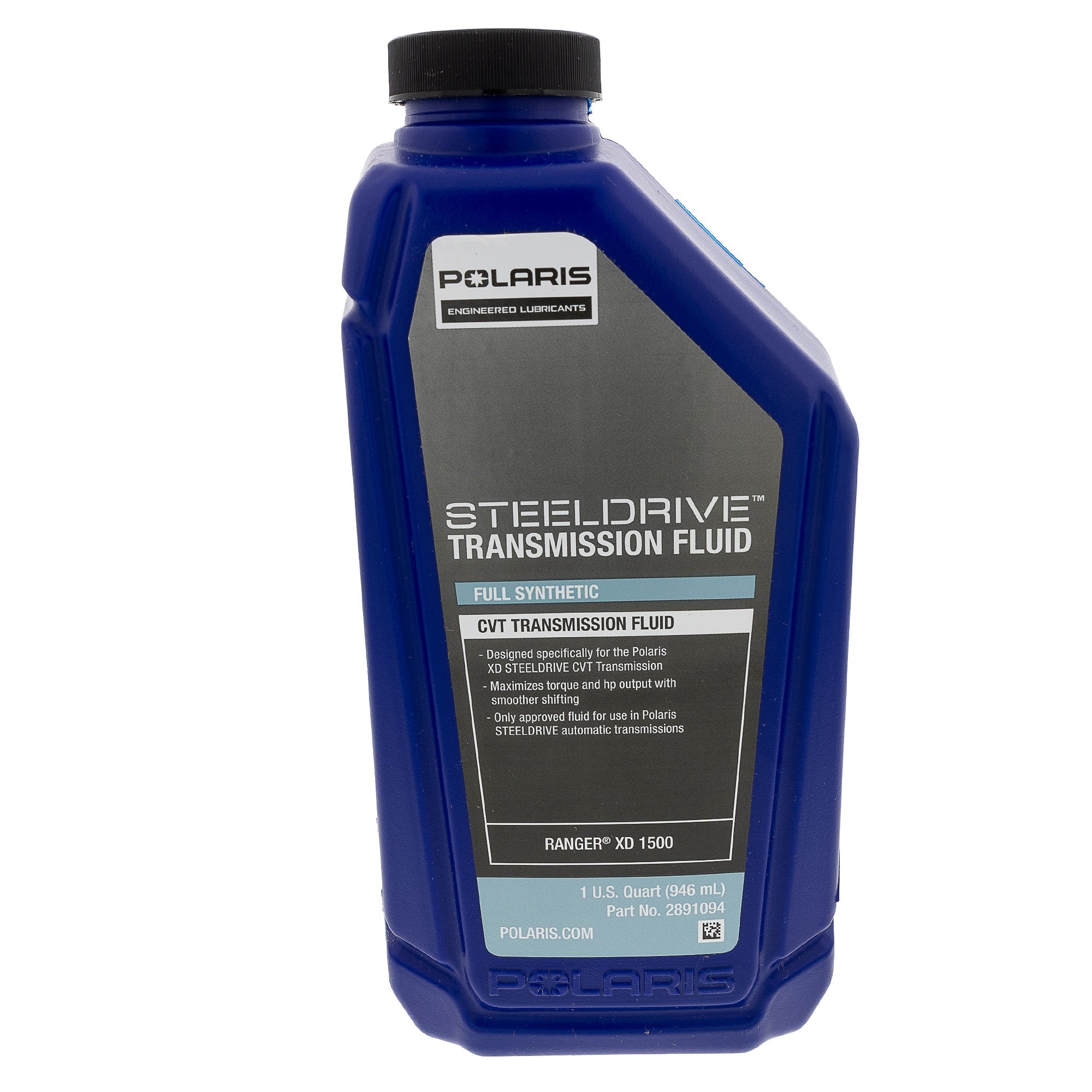 Polaris 2891094 STEELDRIVE Full Synthetic CVT Transmission Fluid Ranger Crew