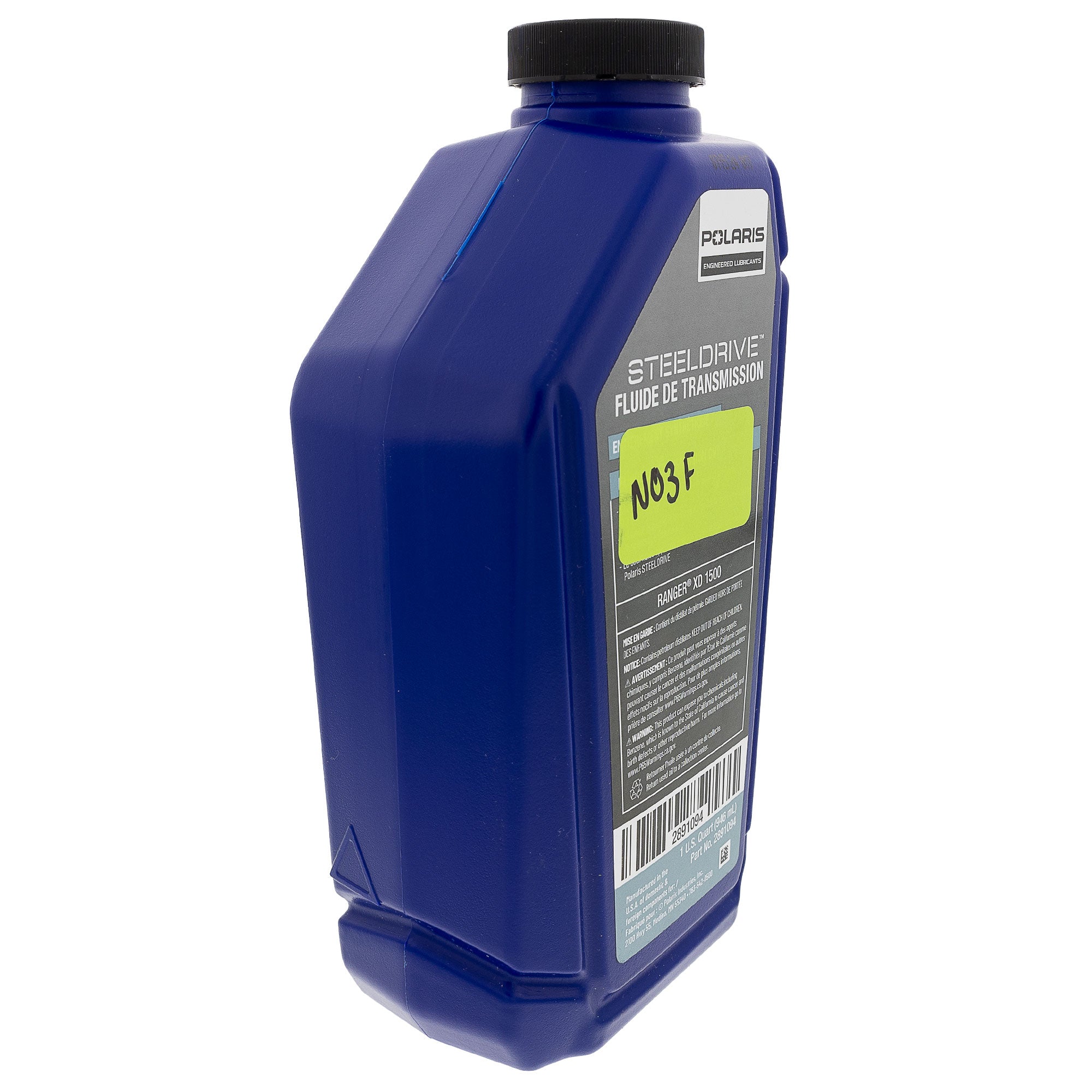 Polaris STEELDRIVE Full Synthetic CVT Transmission Fluid 2891094