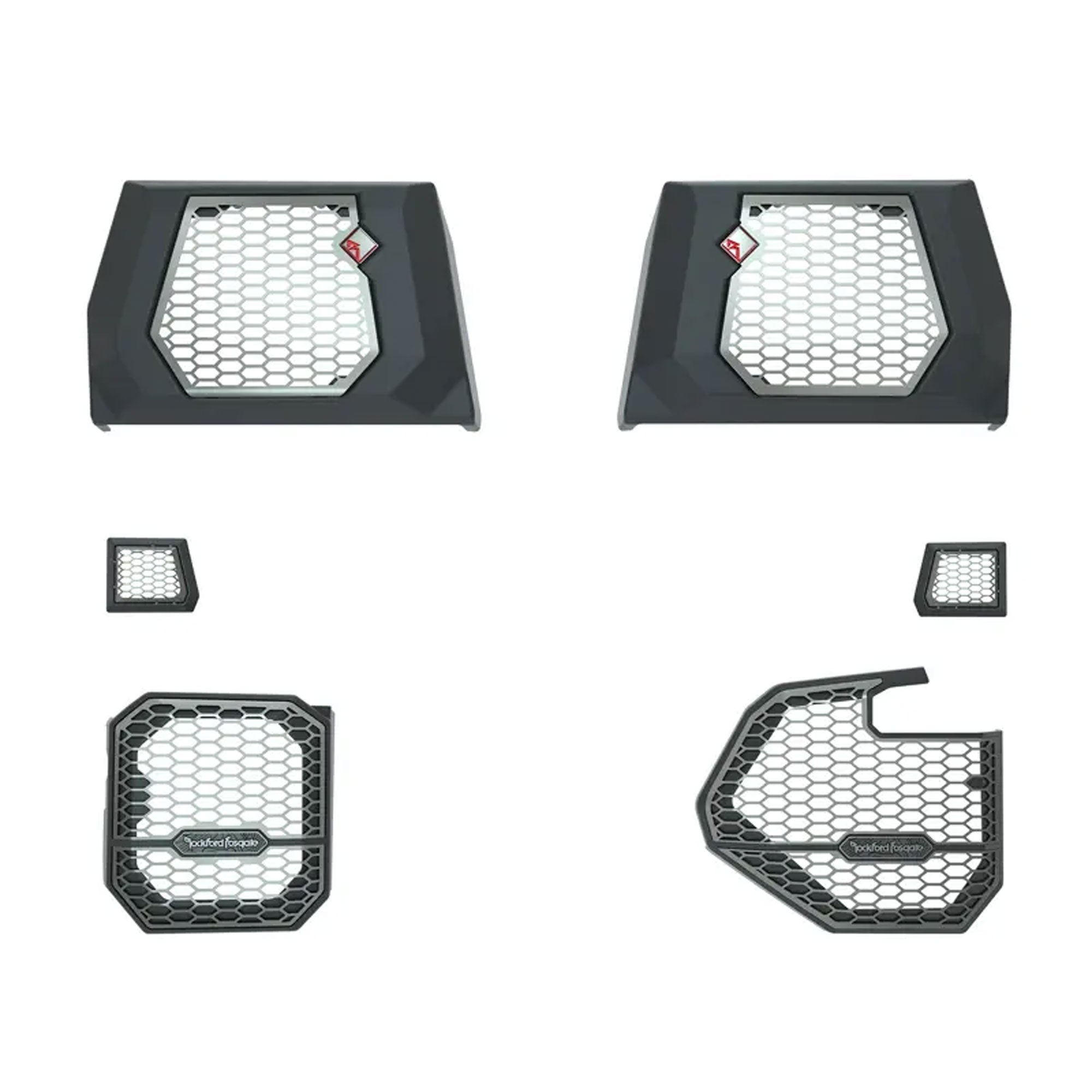 Polaris 2891255 Stainless Steel Audio Grilles by Rockford Fosgate