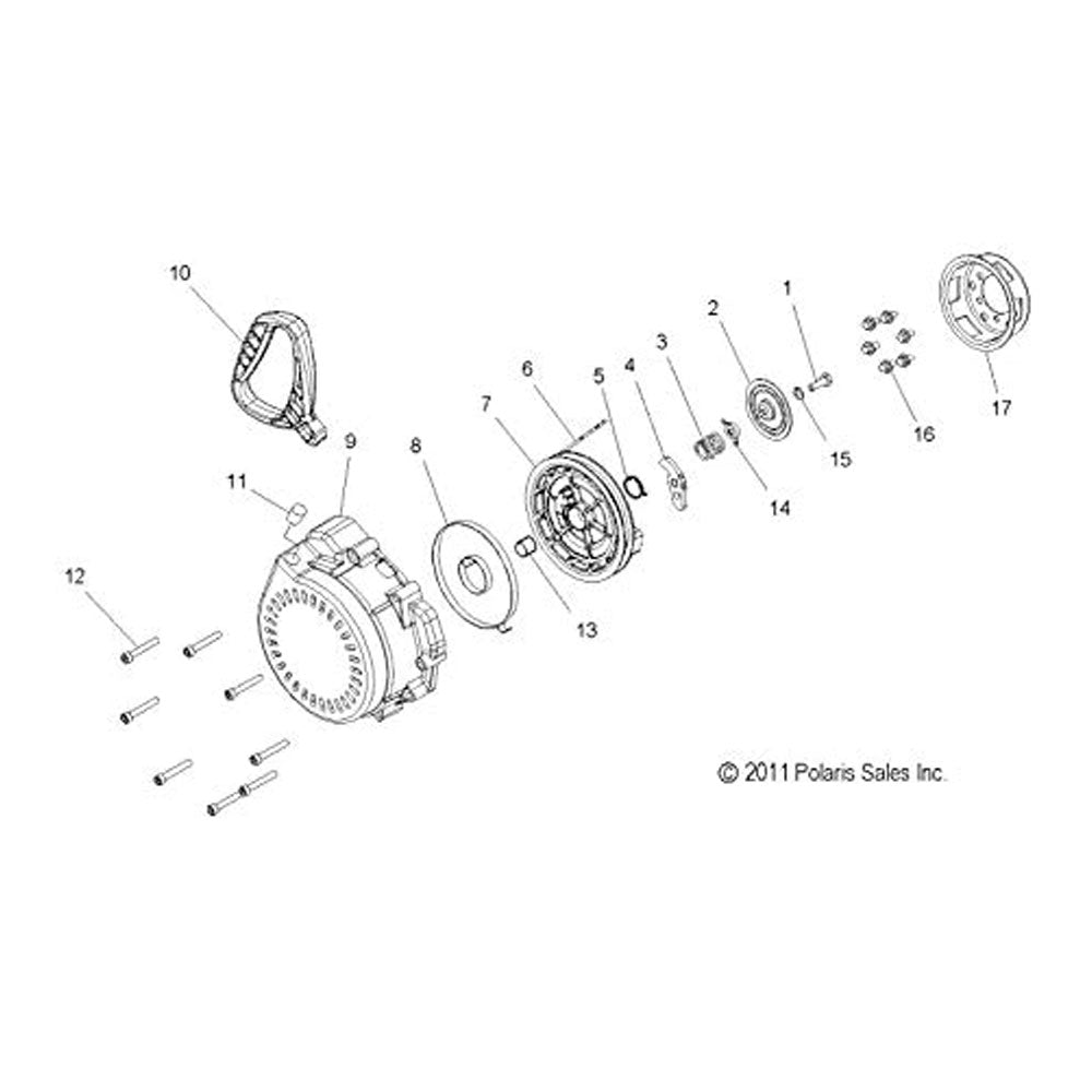 Polaris 3022313 Friction Spring Indy Rush Switchback 800 500 850 600 XC SP S
