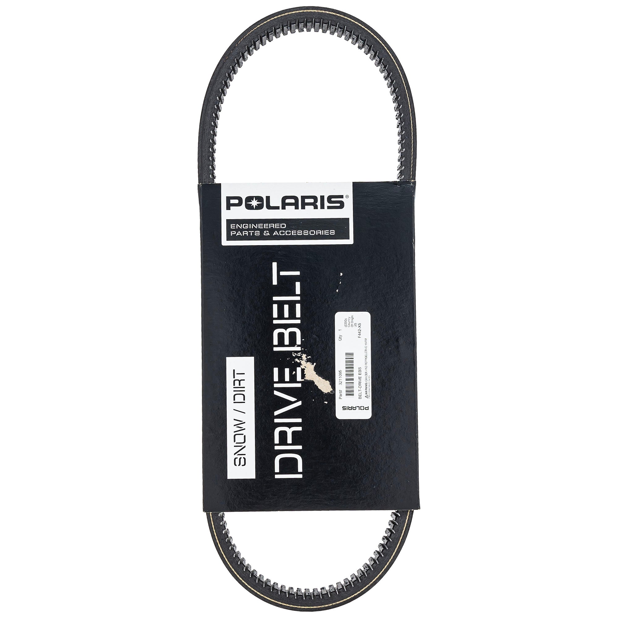 Polaris 3211095 Driven Clutch Drive Belt Sportsman 500 2003-2005