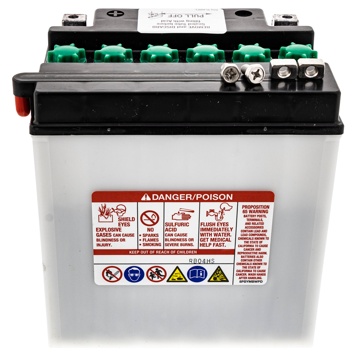 Polaris Top Mount 30 Amp Battery (Dry) 4010630 RZR Ranger Sportsman