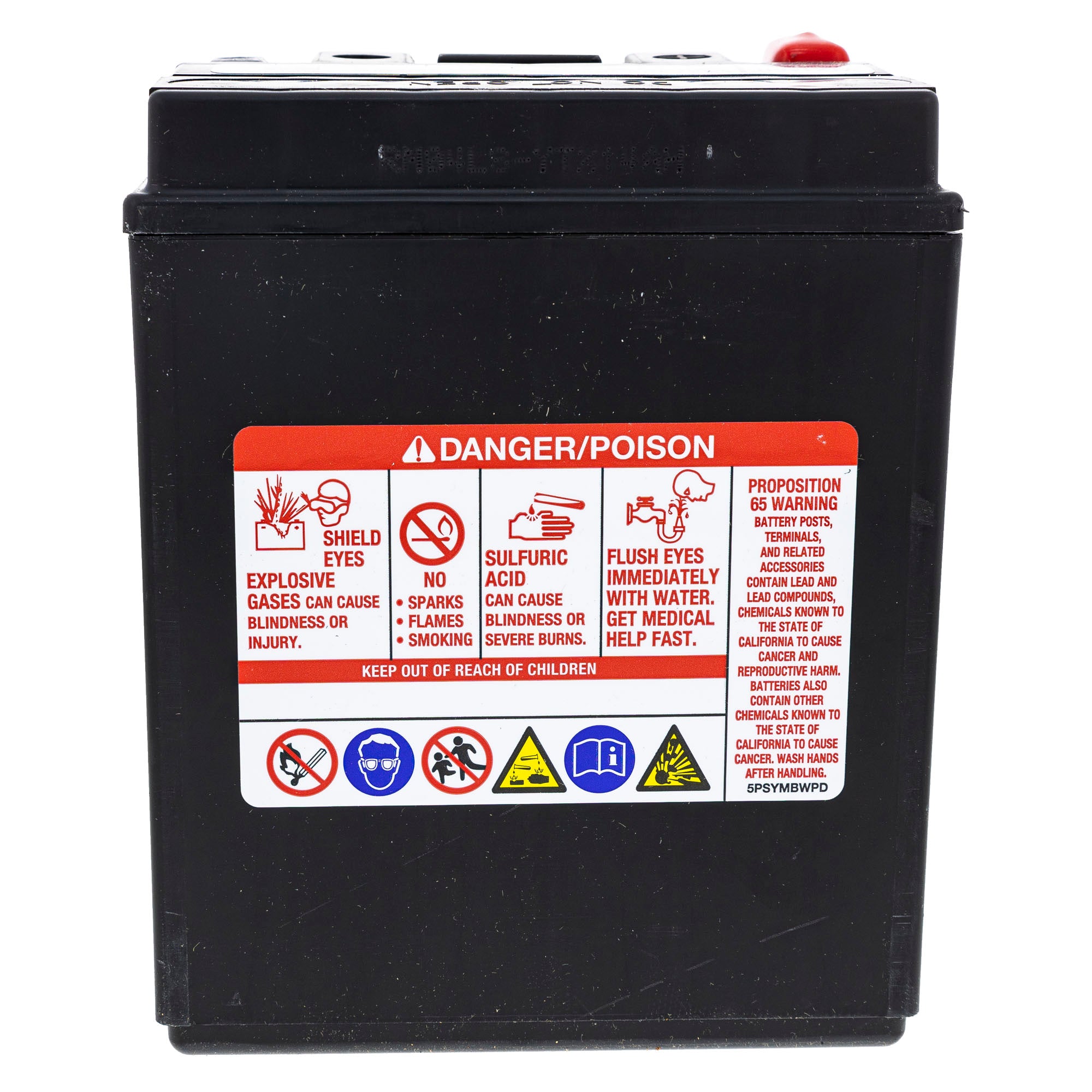 Polaris 4010774 BATTERY-14AH SEALED CHARGED (2) Sportsman Magnum 900 500 400 700