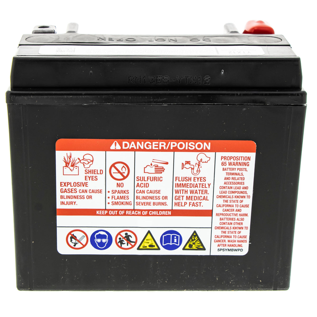 Polaris Youth YUASA Battery YTX12 4011434 RZR Sawtooth Phoenix 170 200