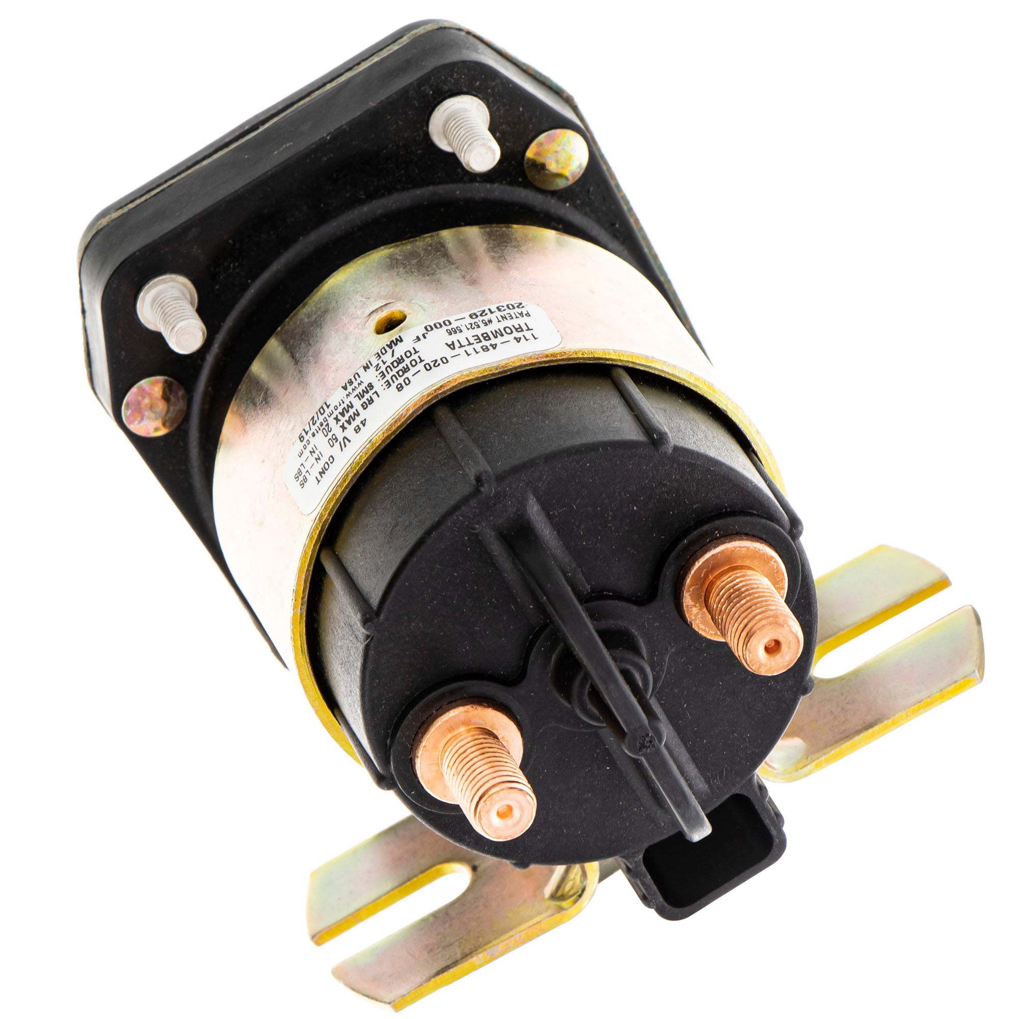 Polaris 4012818 48V Trombetta Contactor Assembly Ranger EV Li-Ion Gem eM1400