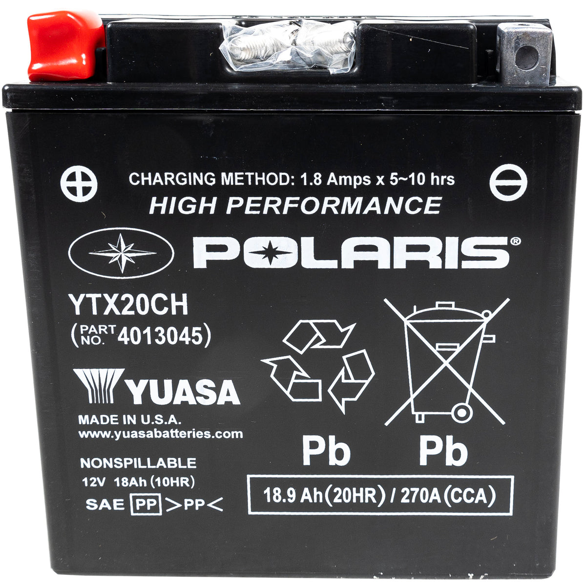 Polaris Sealed Non-Spill Battery 4013045