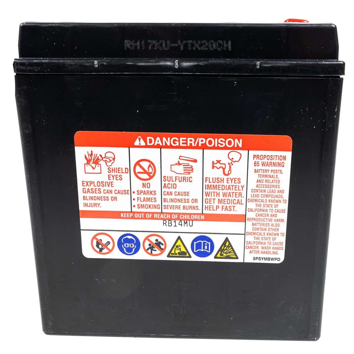 Polaris Sealed Non-Spill Battery 4013045 Indy Rush Switchback RMK 800
