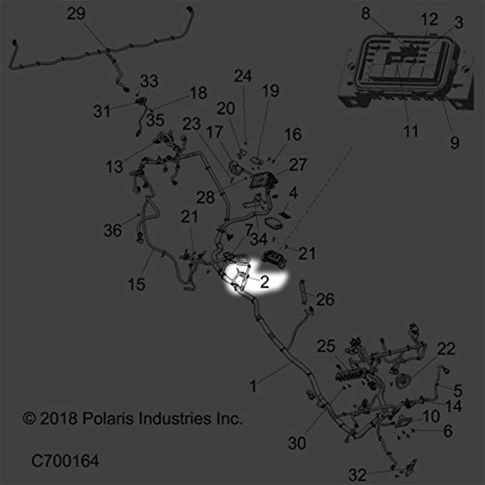 Polaris 4013200 TVS 30 Volt RZR Ranger Xpedition 1000 900 XP Crew 4 2013-2026