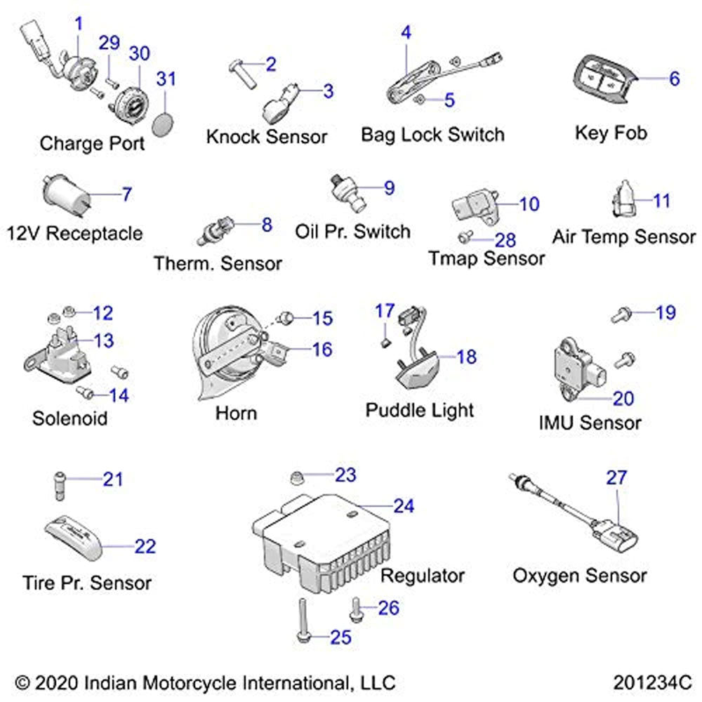 Polaris 4018205 Air Temp Gauge Sensor RZR Ranger Xpedition 1000 900 570 XP