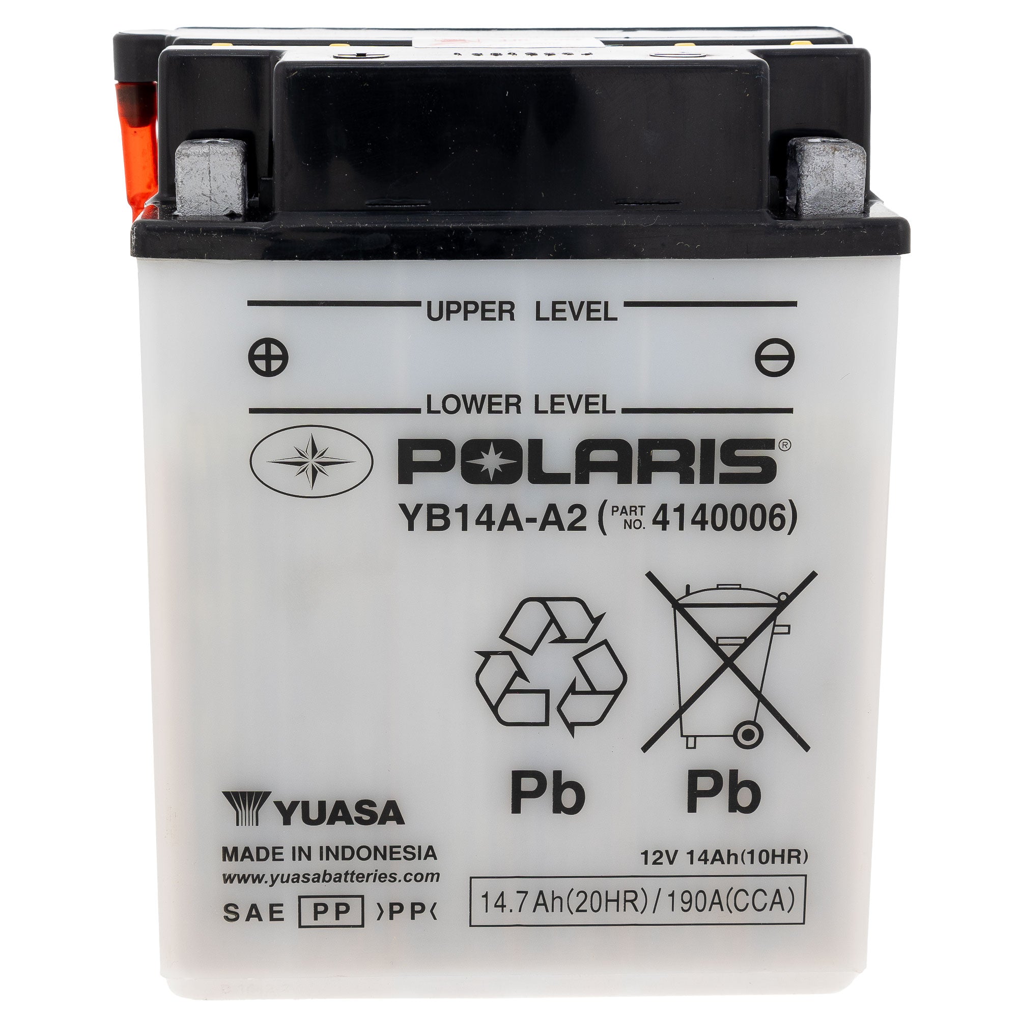 Polaris 4140006 14 Amp Battery Sportsman Xpedition Xpress 570 800 500 550 450 XC