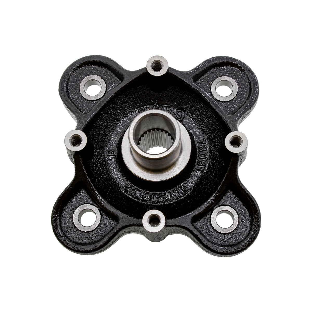 Polaris Gloss Black Wheel Hub 5142964-067 alternate view