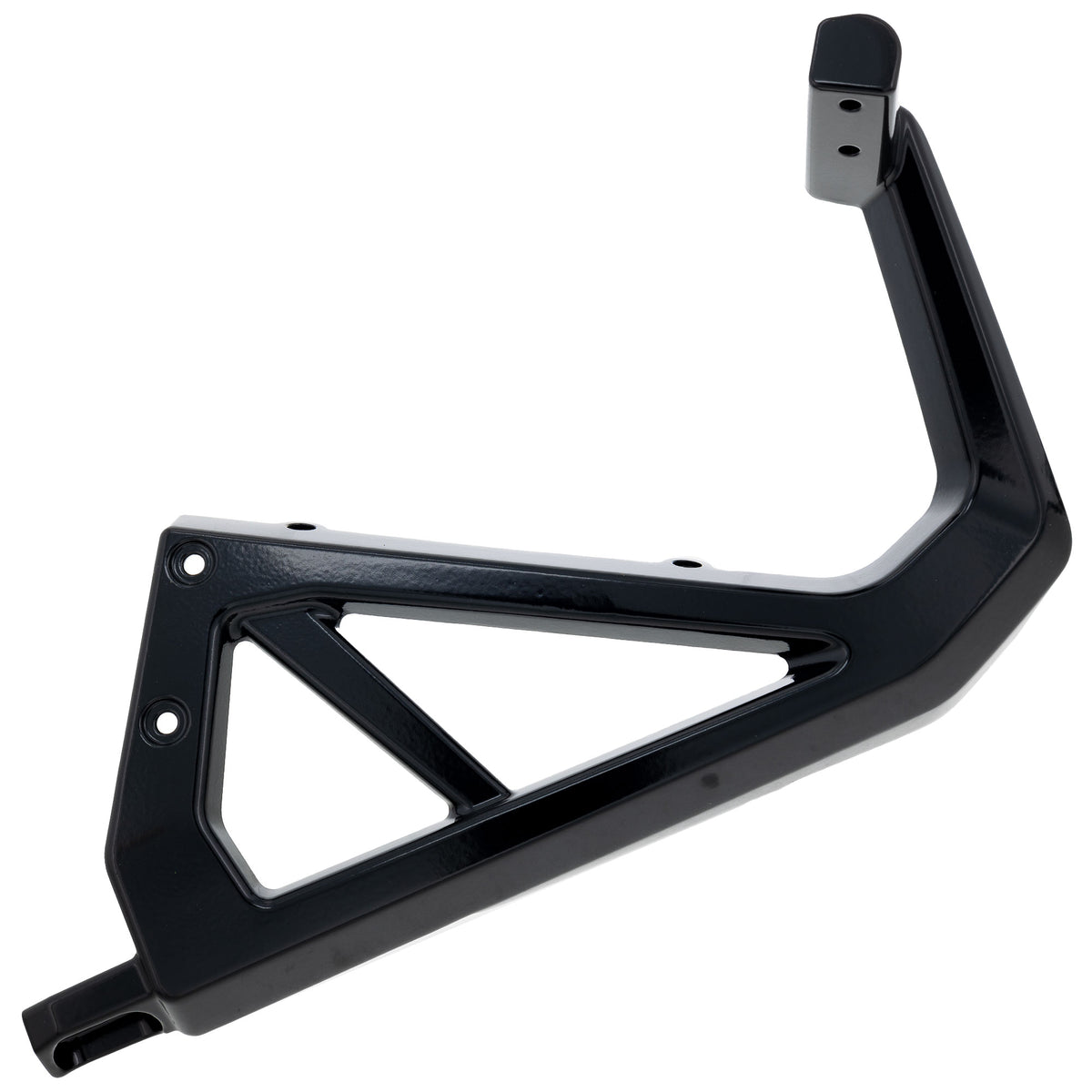 Polaris Gloss Black Left Footrest Support 5143266-067