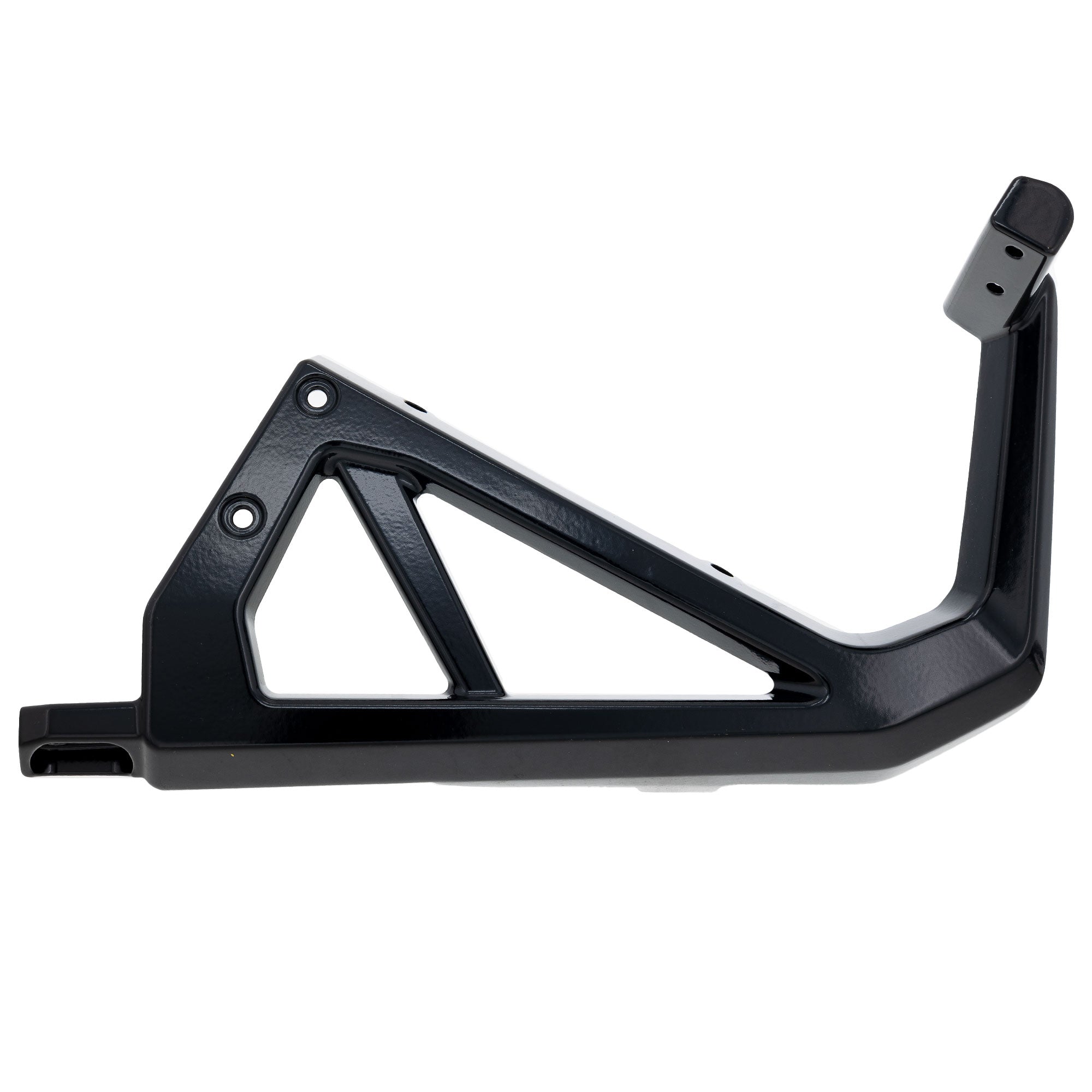 Polaris 5143266-067 Gloss Black Left Footrest Support