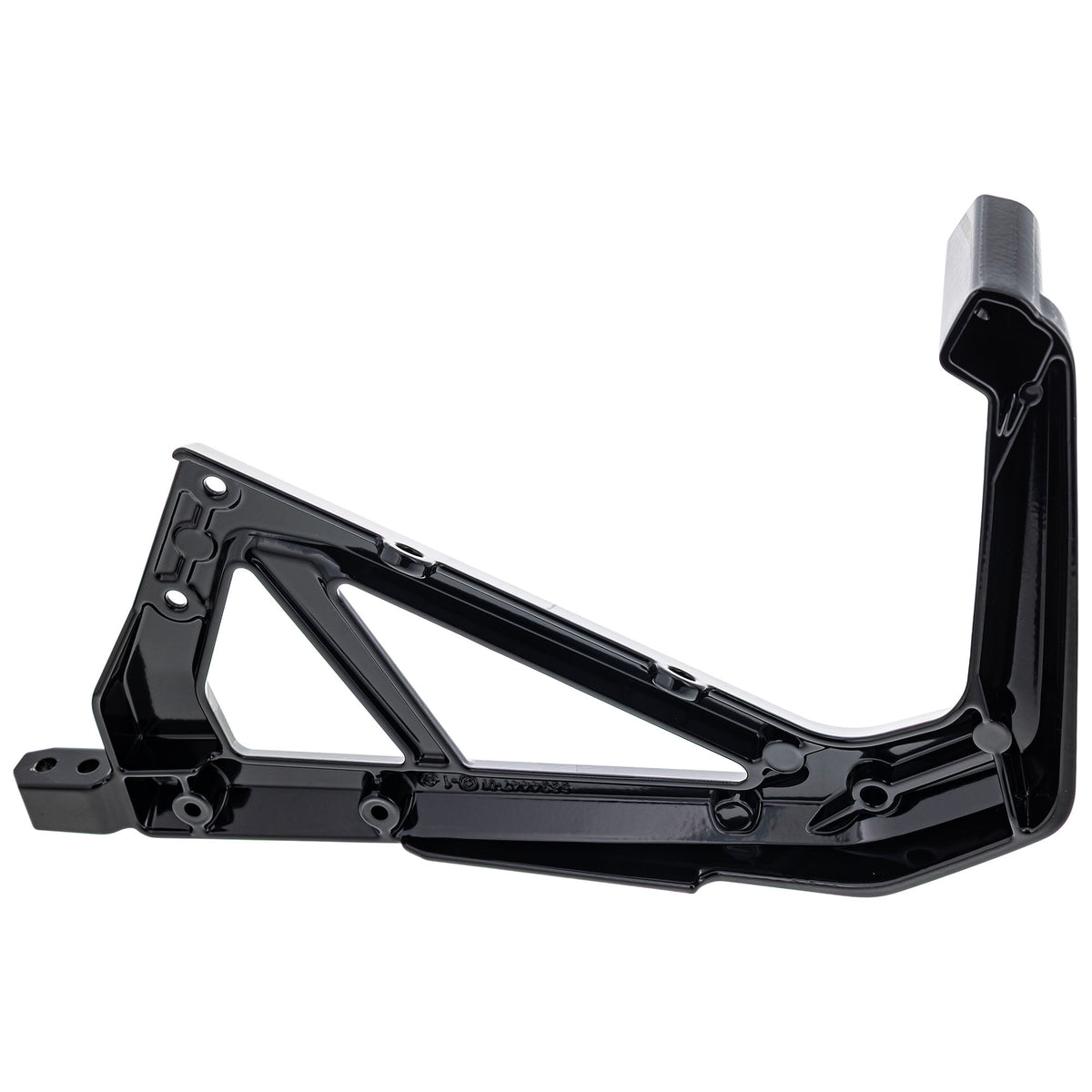 Polaris 5143267-067 Gloss Black Right Footrest Support