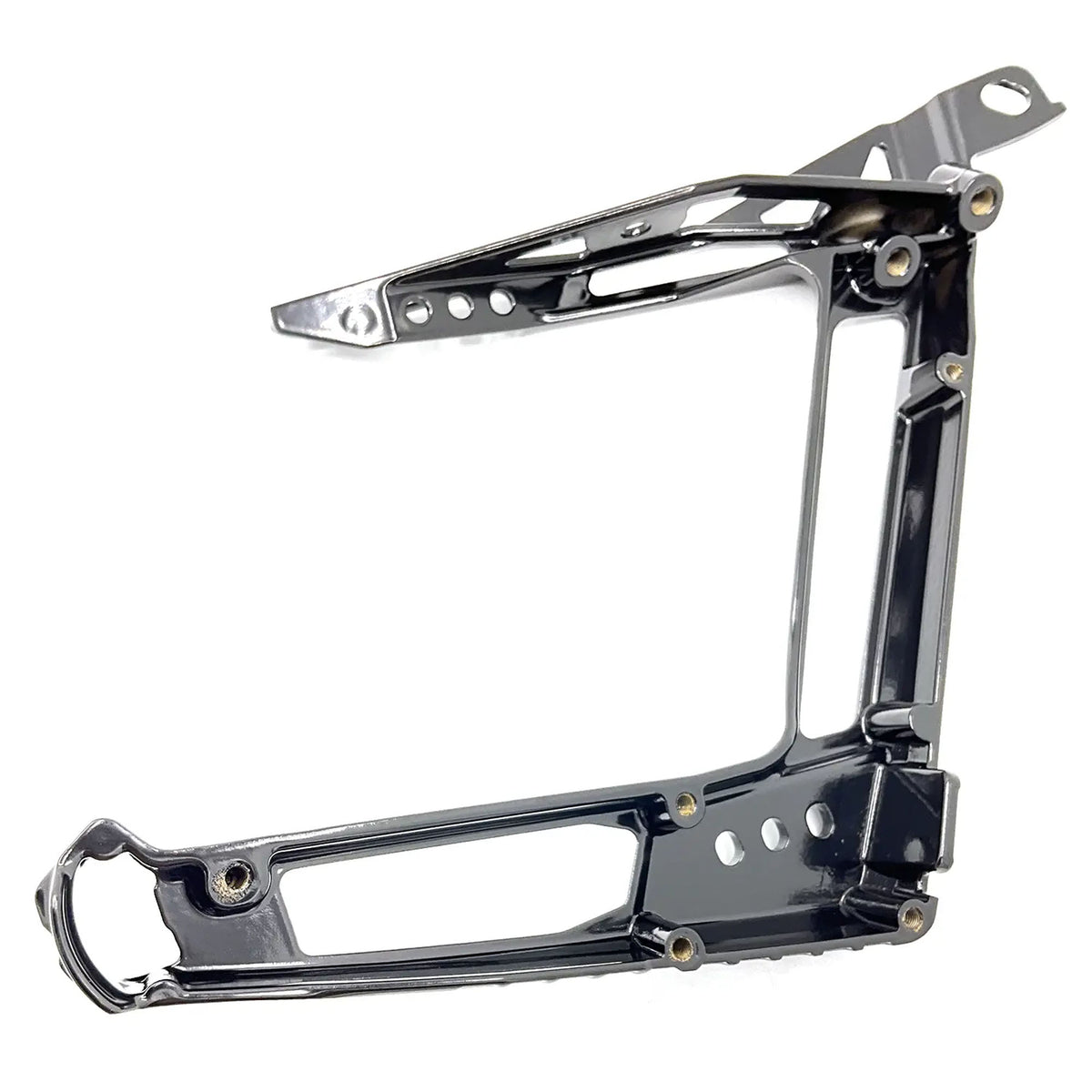 Polaris Gloss Black Left Hand Footrest Support 5143787-067 alternate view