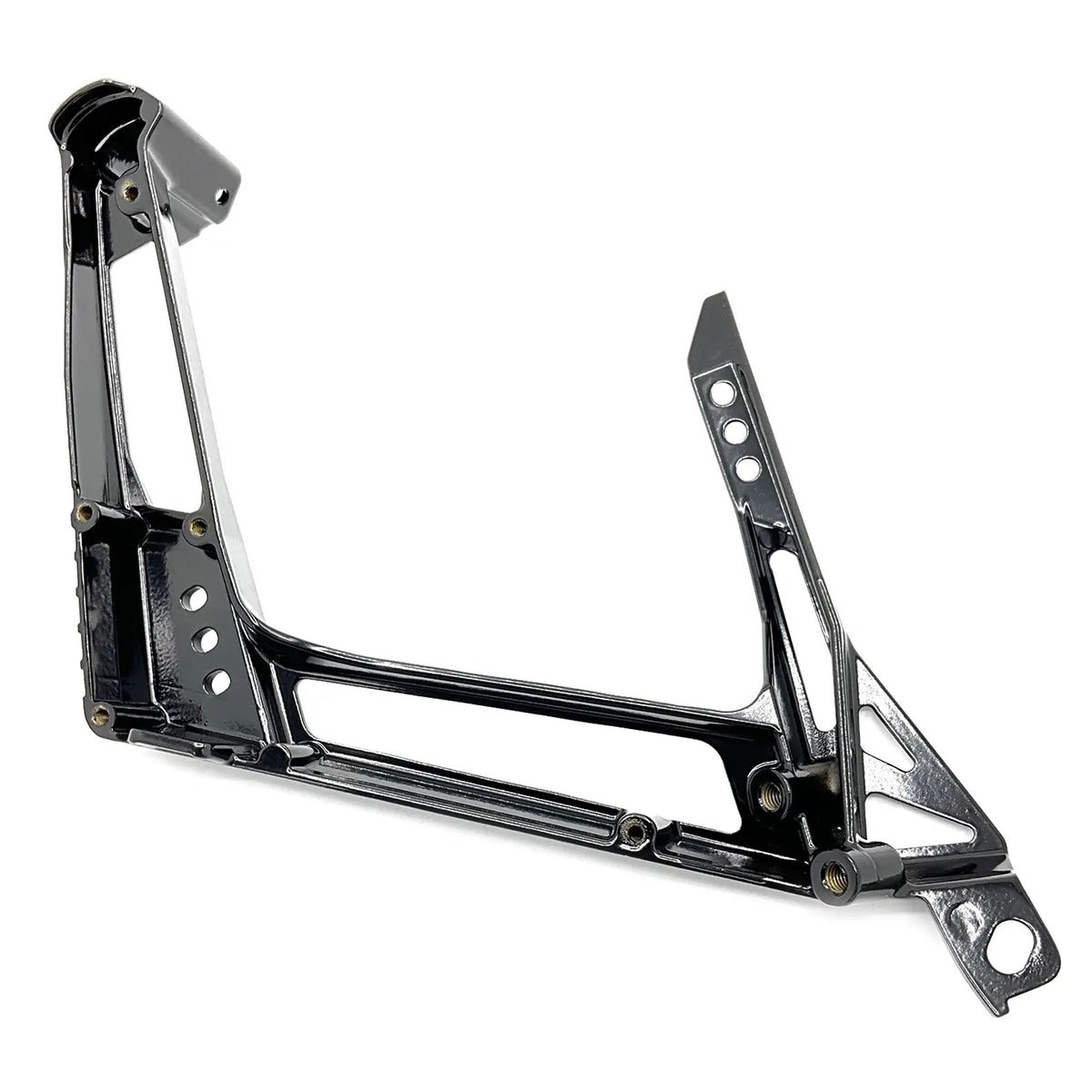 Polaris Gloss Black Left Hand Footrest Support 5143787-067 additional view