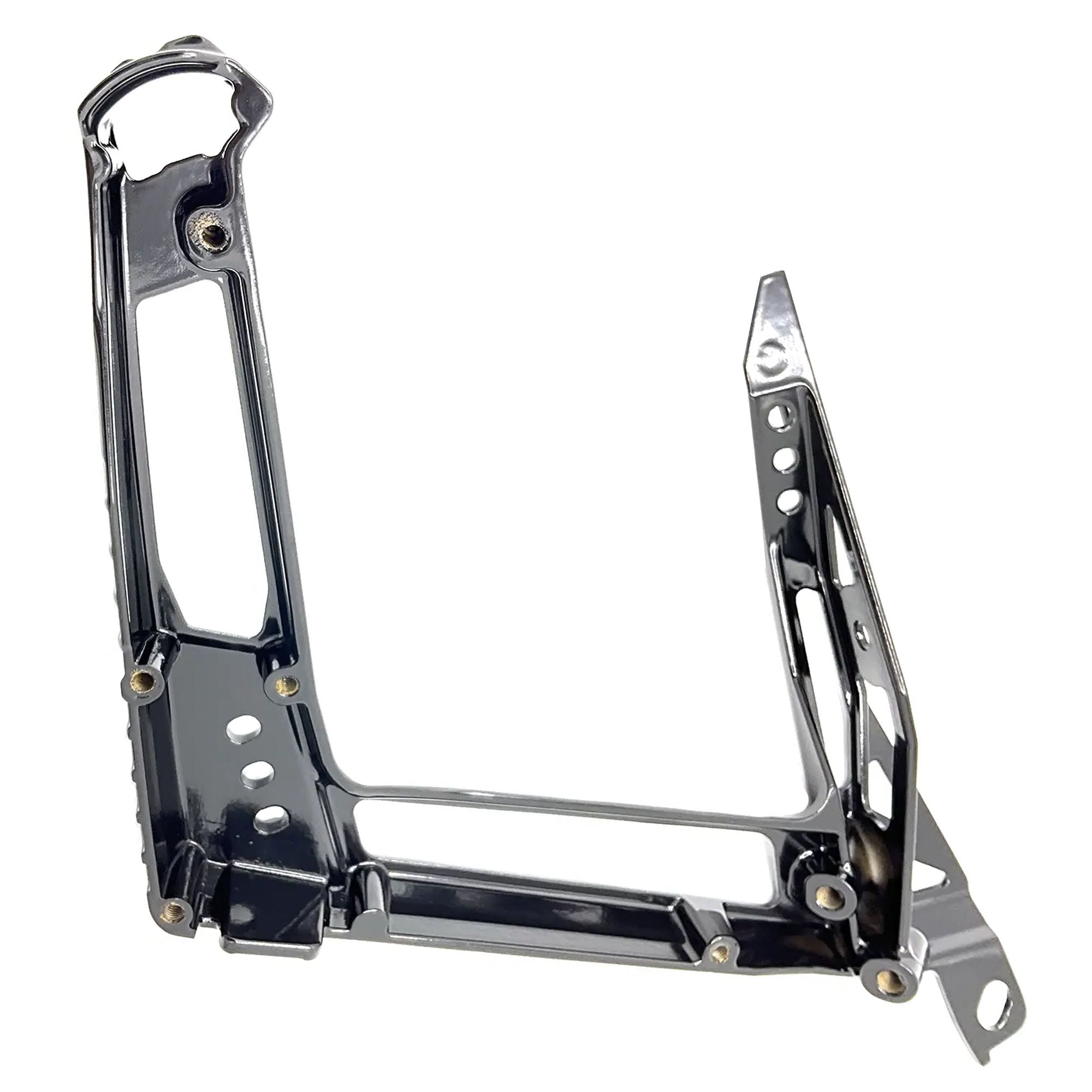 Polaris 5143787-067 Gloss Black Left Hand Footrest Support RMK SP Slash Pro