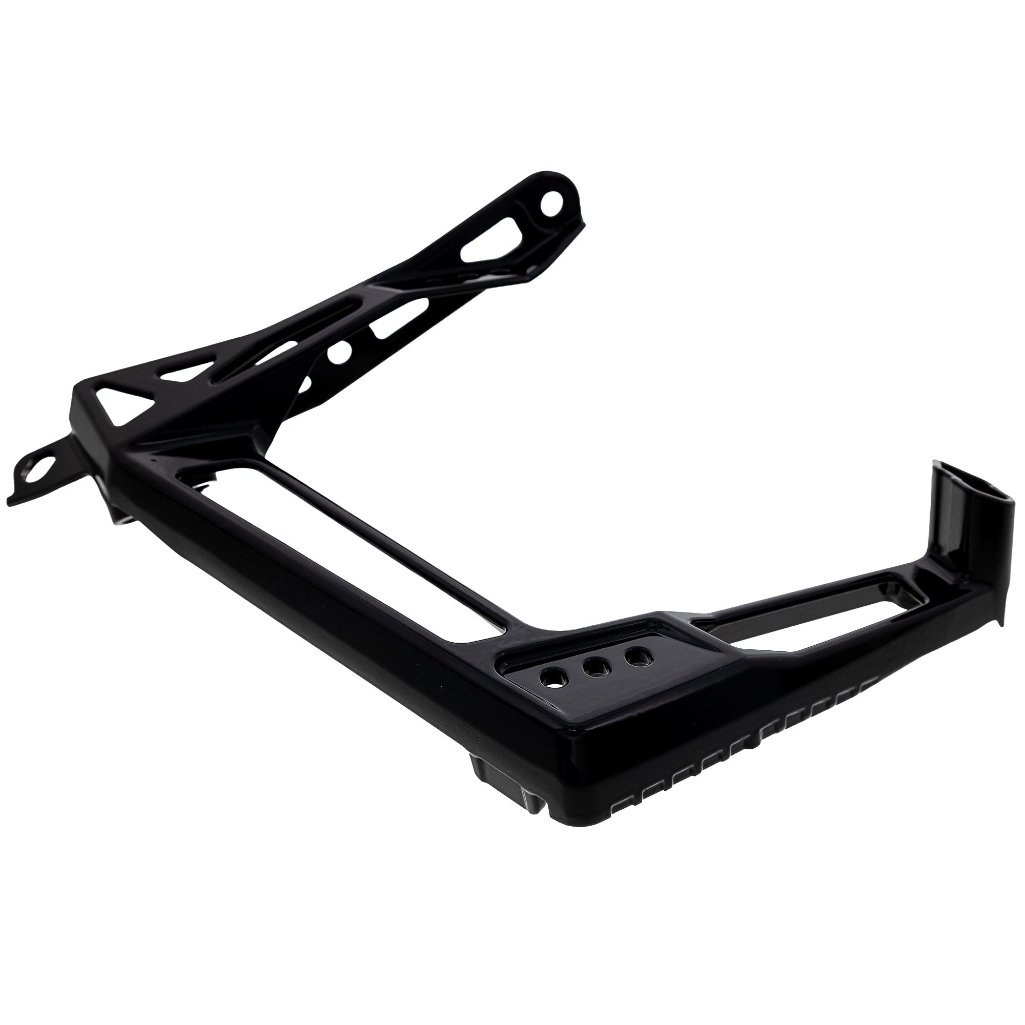 Polaris 5143787-067 Gloss Black Left Hand Footrest Support RMK SP Slash Pro