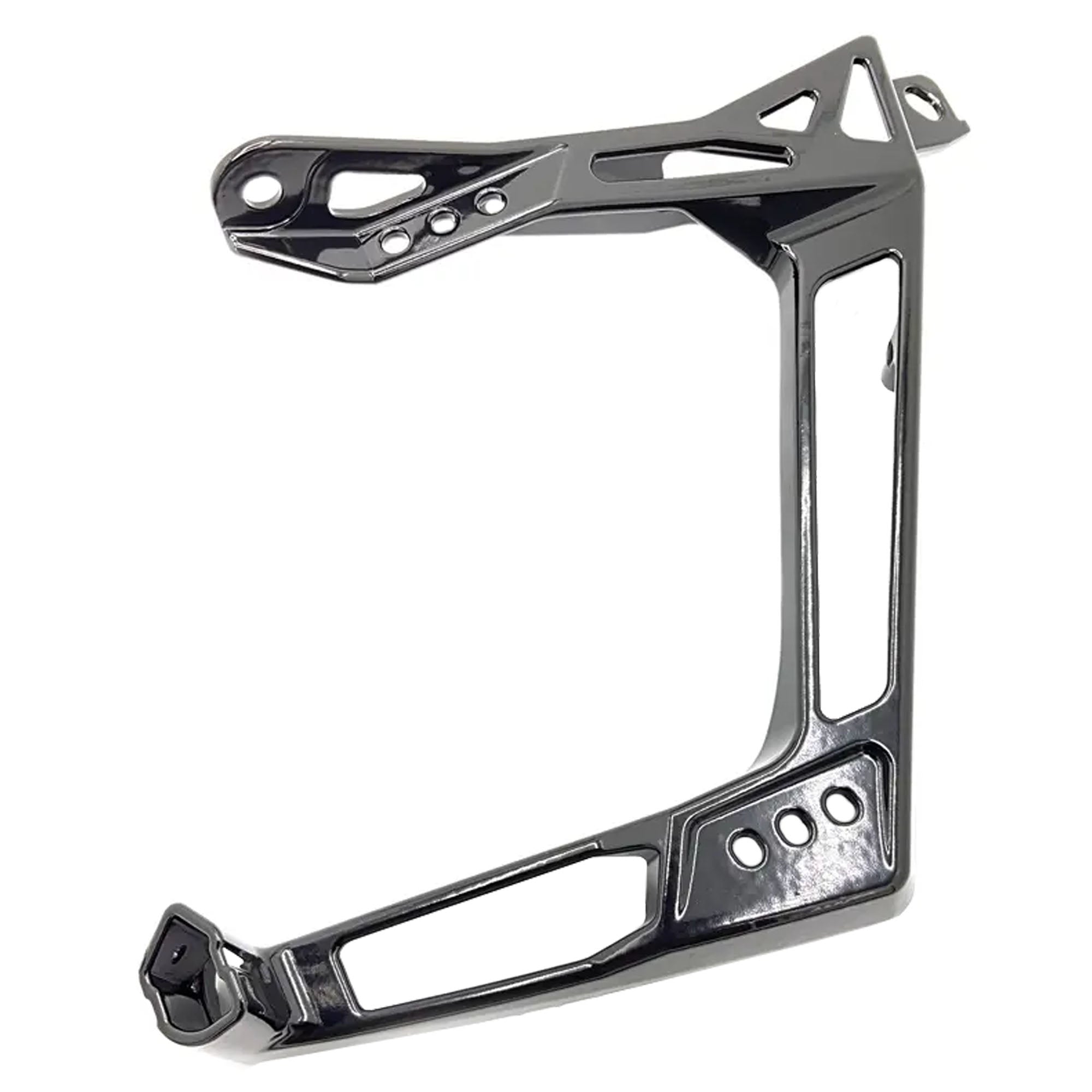 Polaris 5143788-067 Gloss Black Right Footrest Support RMK 850 650 SP 2022-2025