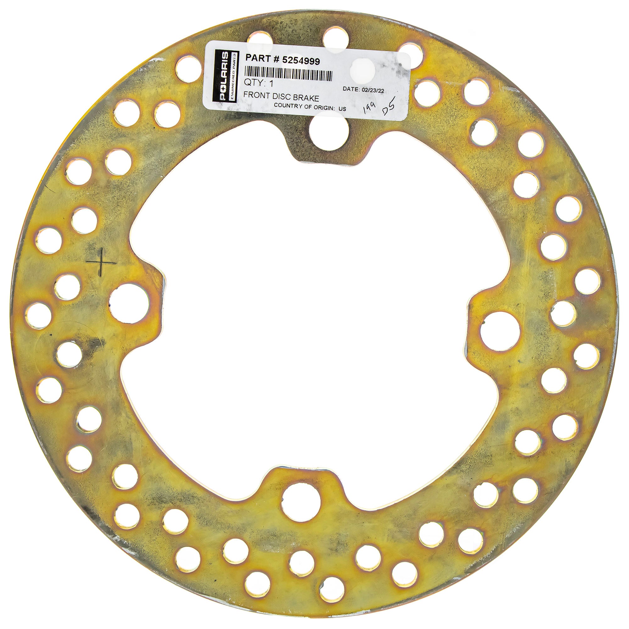 Polaris 5254999 Front Wheel Brake Disc RZR Ranger Sportsman 1000 900 570 800 500