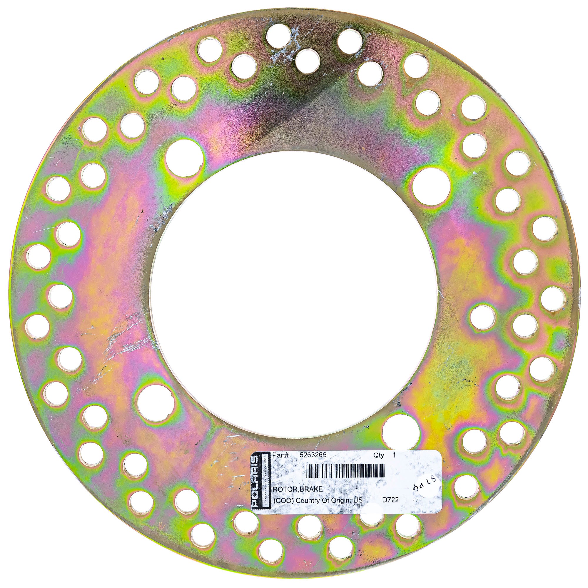 Polaris 5263266 Brake Rotor RZR Ranger General 1000 900 XP S Crew 4 2017-2026